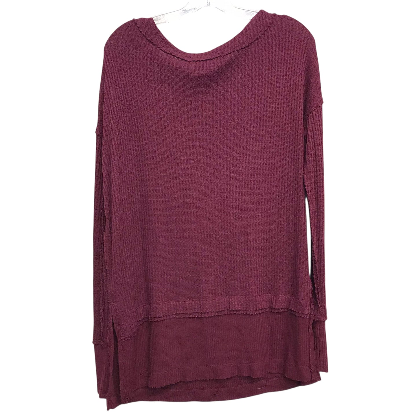 Top Ls By We The Free In Maroon, Size:Xs