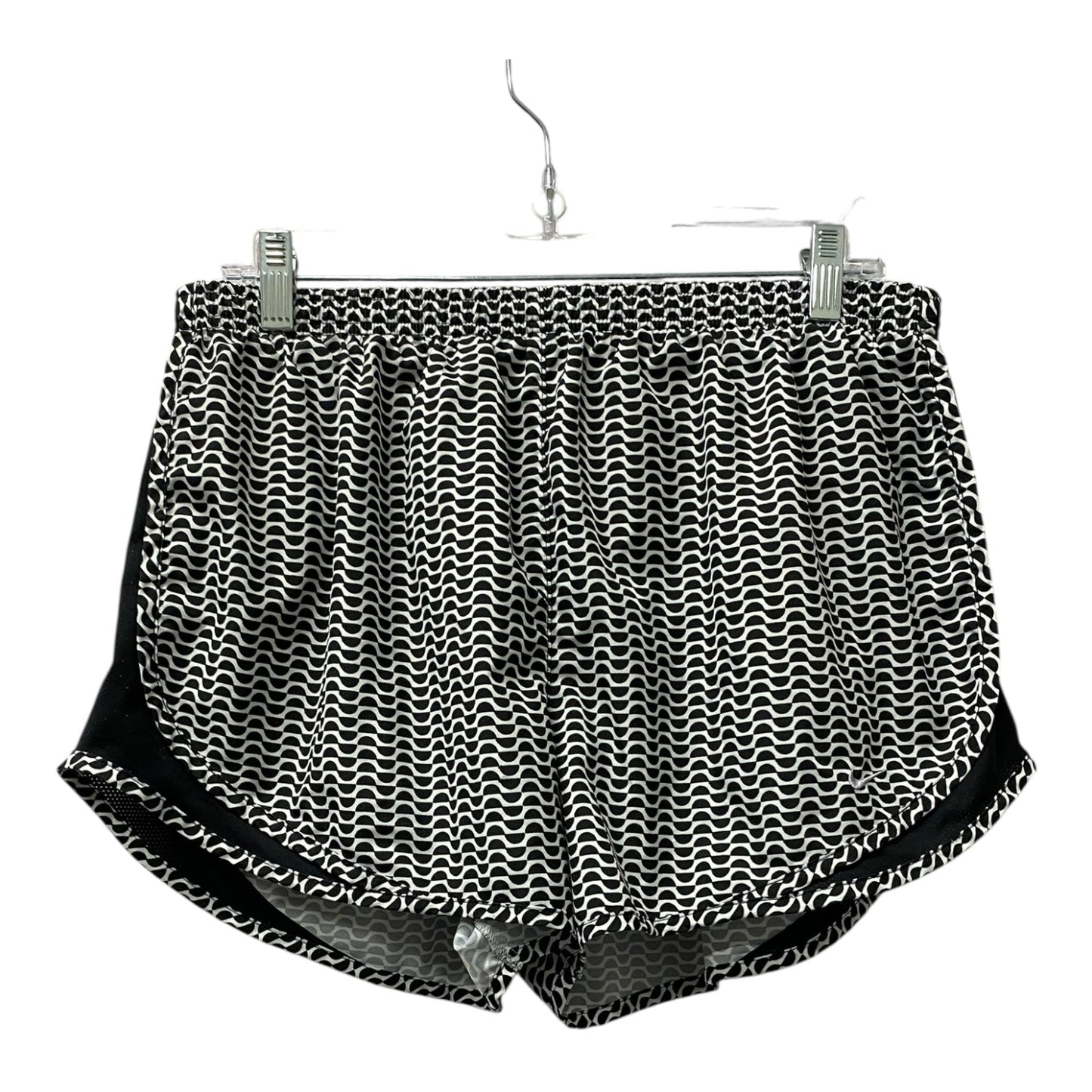 Athletic Shorts By Nike Apparel In Black & White, Size:Xl