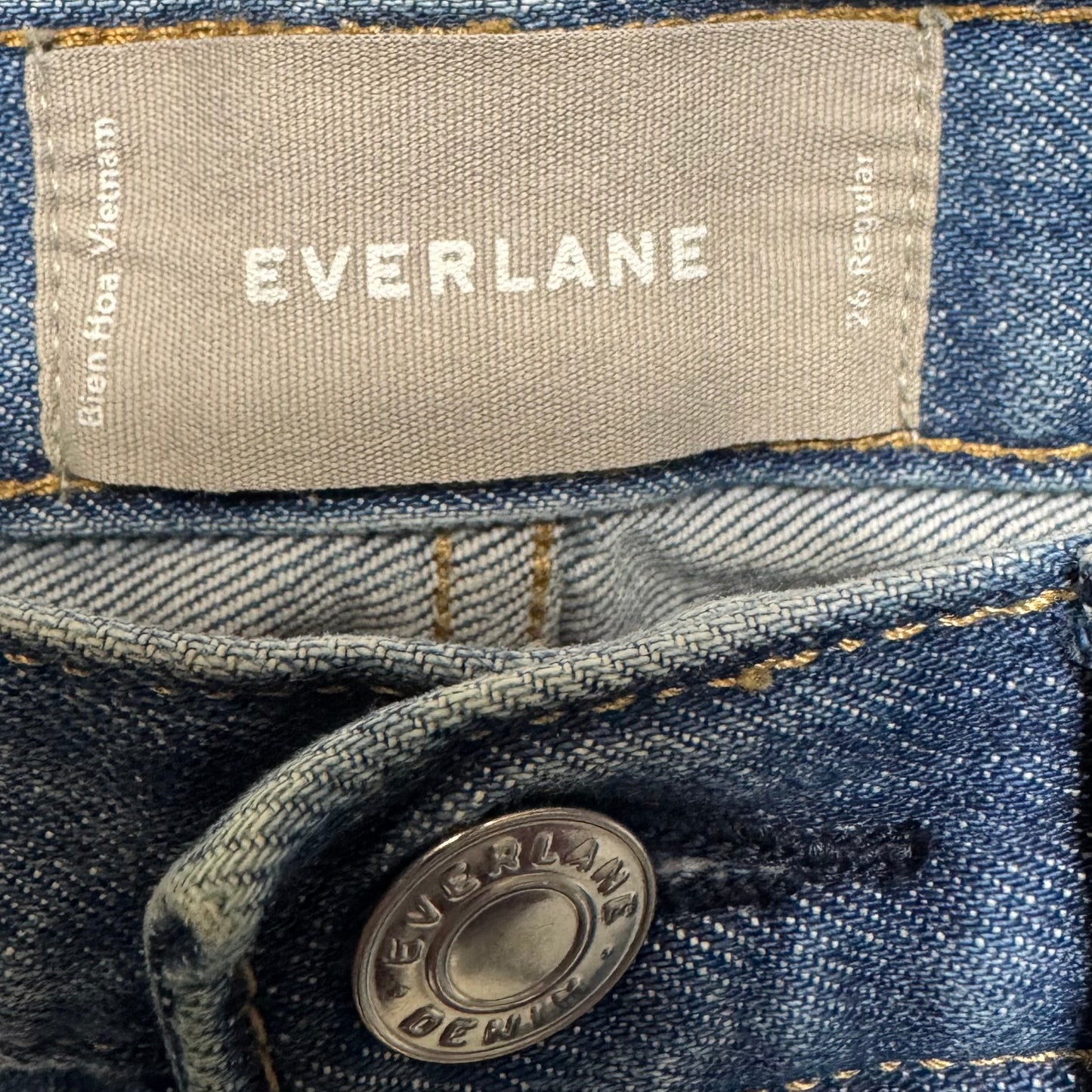 Jeans Boyfriend By Everlane In Blue Denim, Size: 4/26