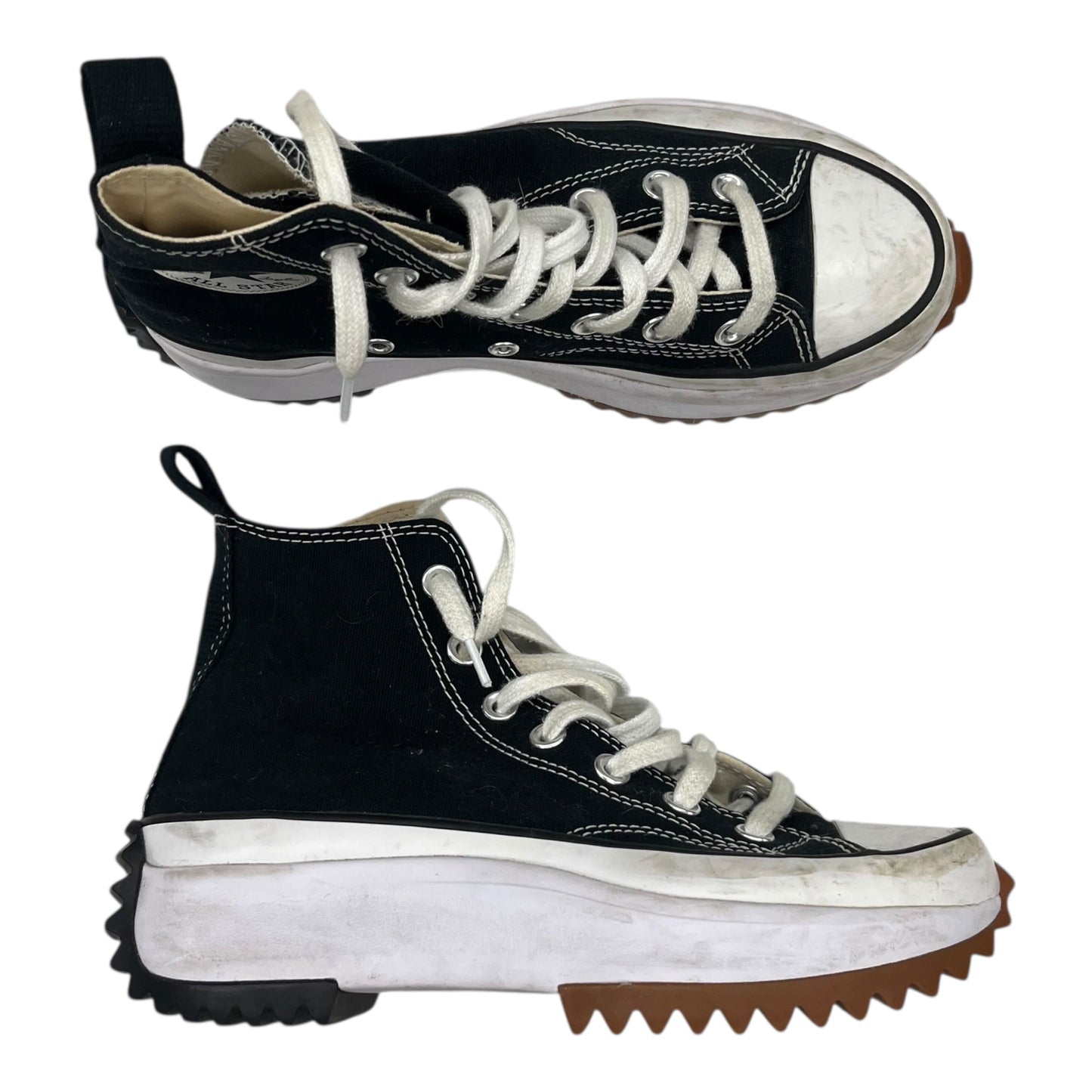 Shoes Sneakers Platform By Converse In Black, Size:6.5