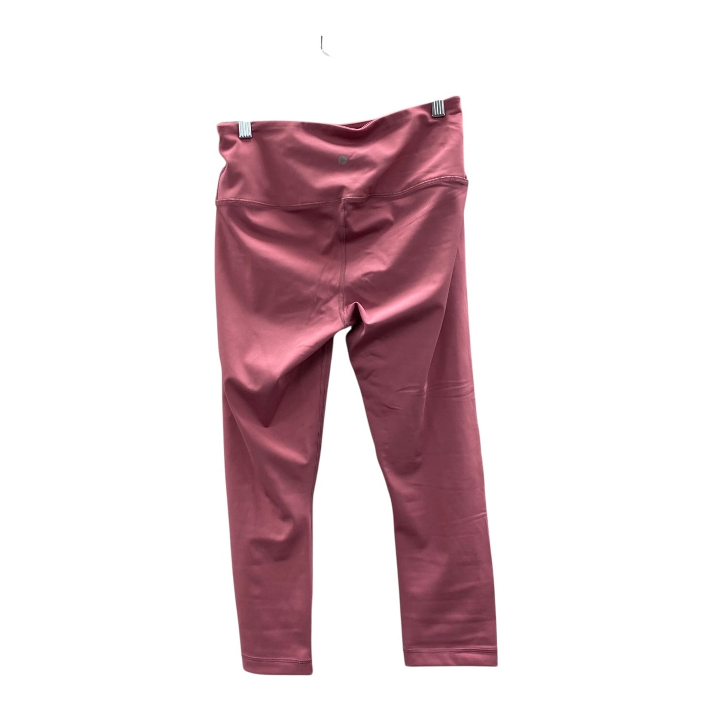 Athletic Leggings By 90 Degrees By Reflex In Pink, Size:M