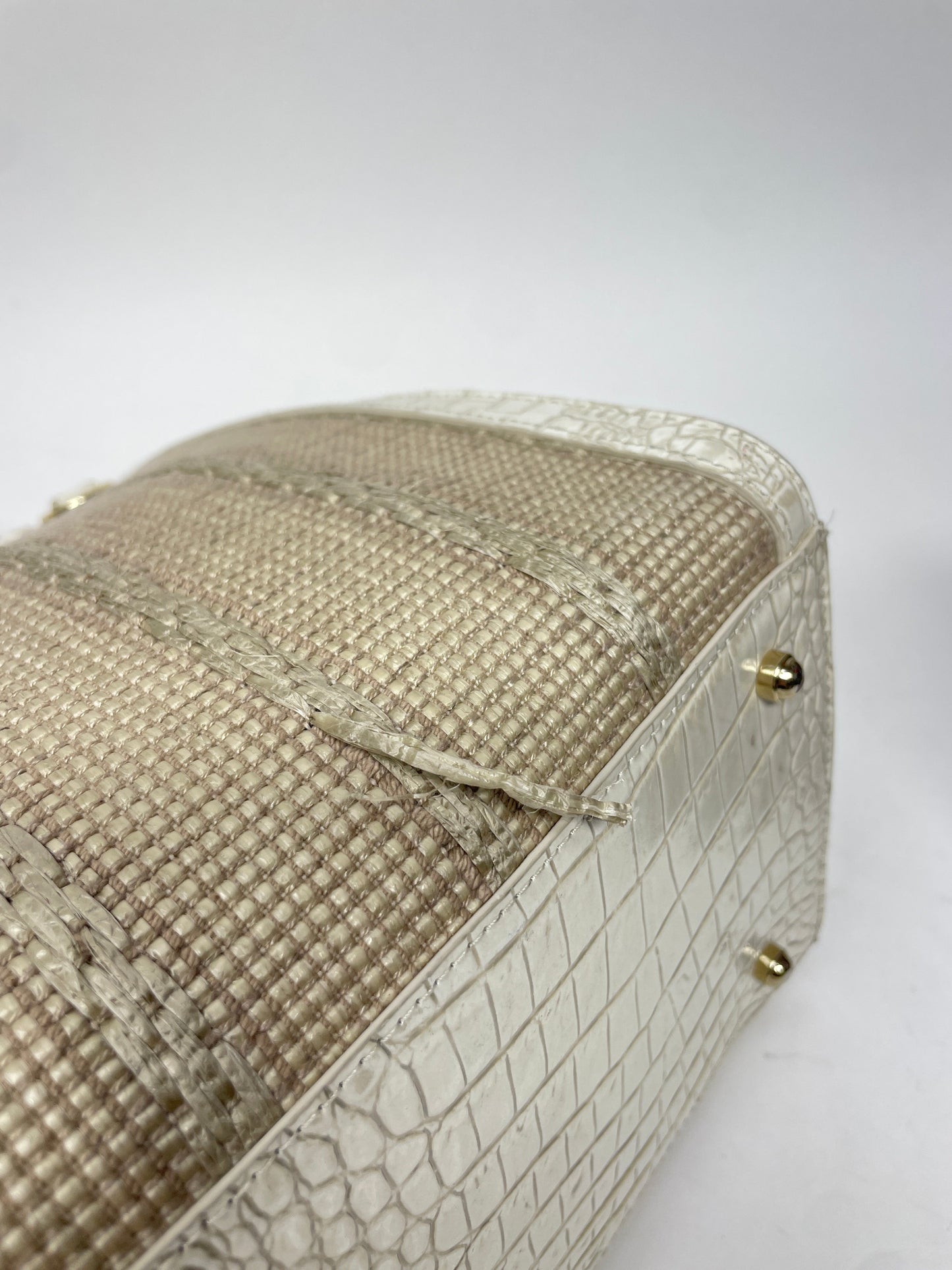 Handbag Designer By Brahmin, Size: Large