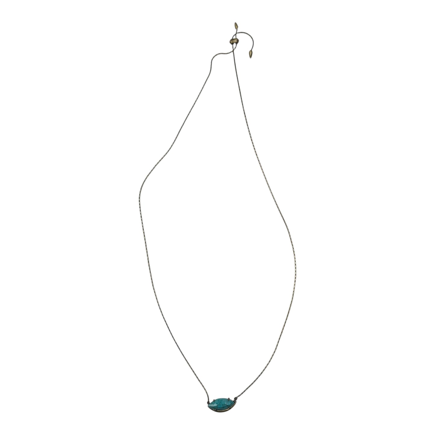 NECKLACE CHARM by KENDRA SCOTT In GOLD & GREEN