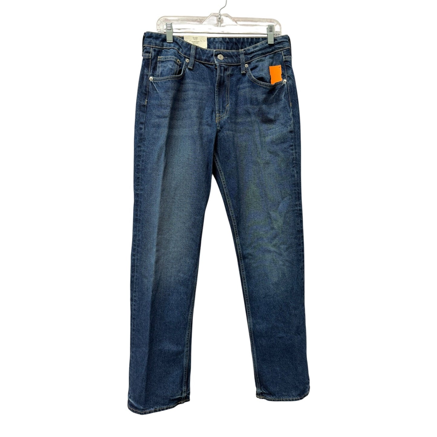 Jeans Straight By H&M In Blue, Size:8