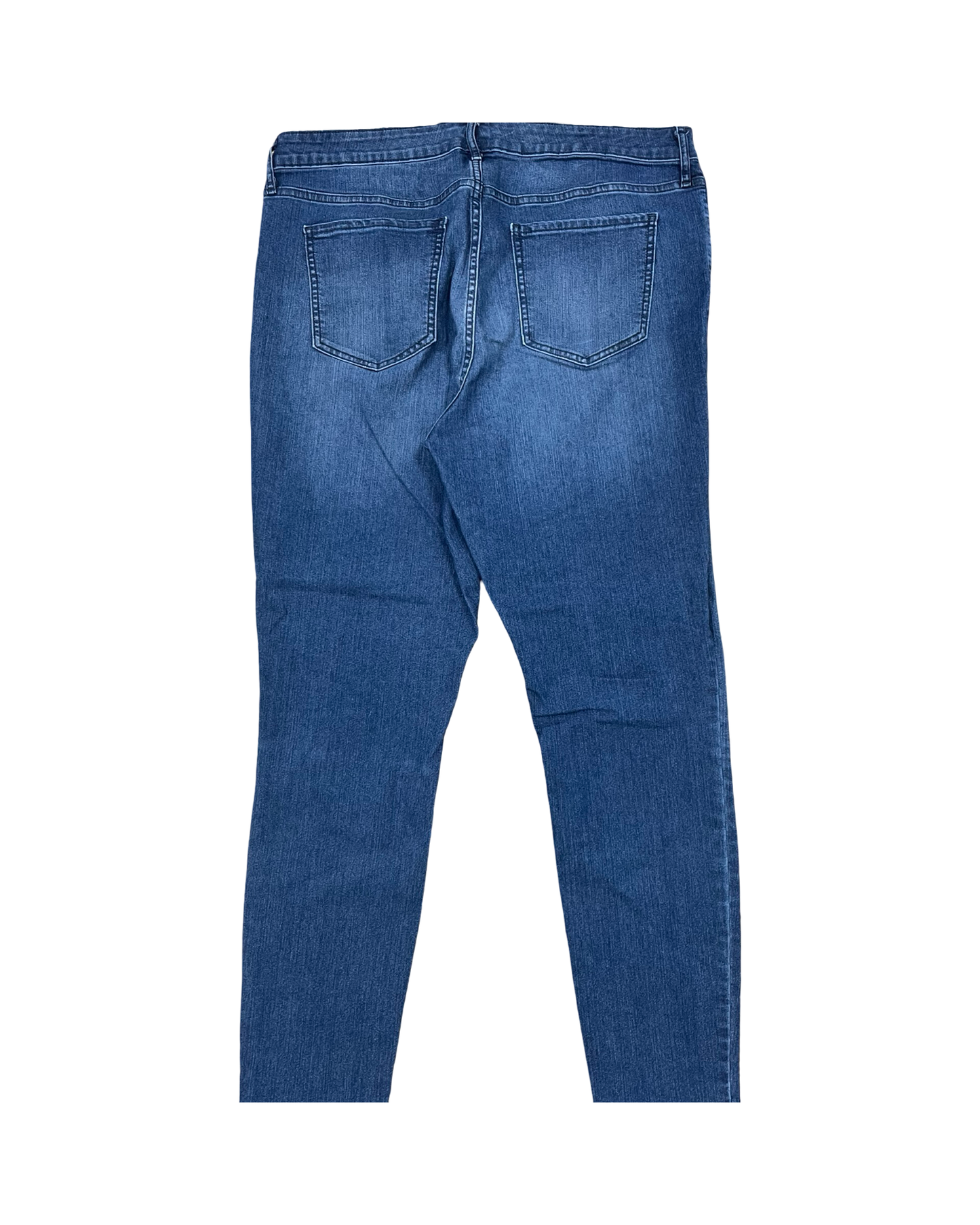 Jeans Skinny By Old Navy In Blue Denim, Size:18