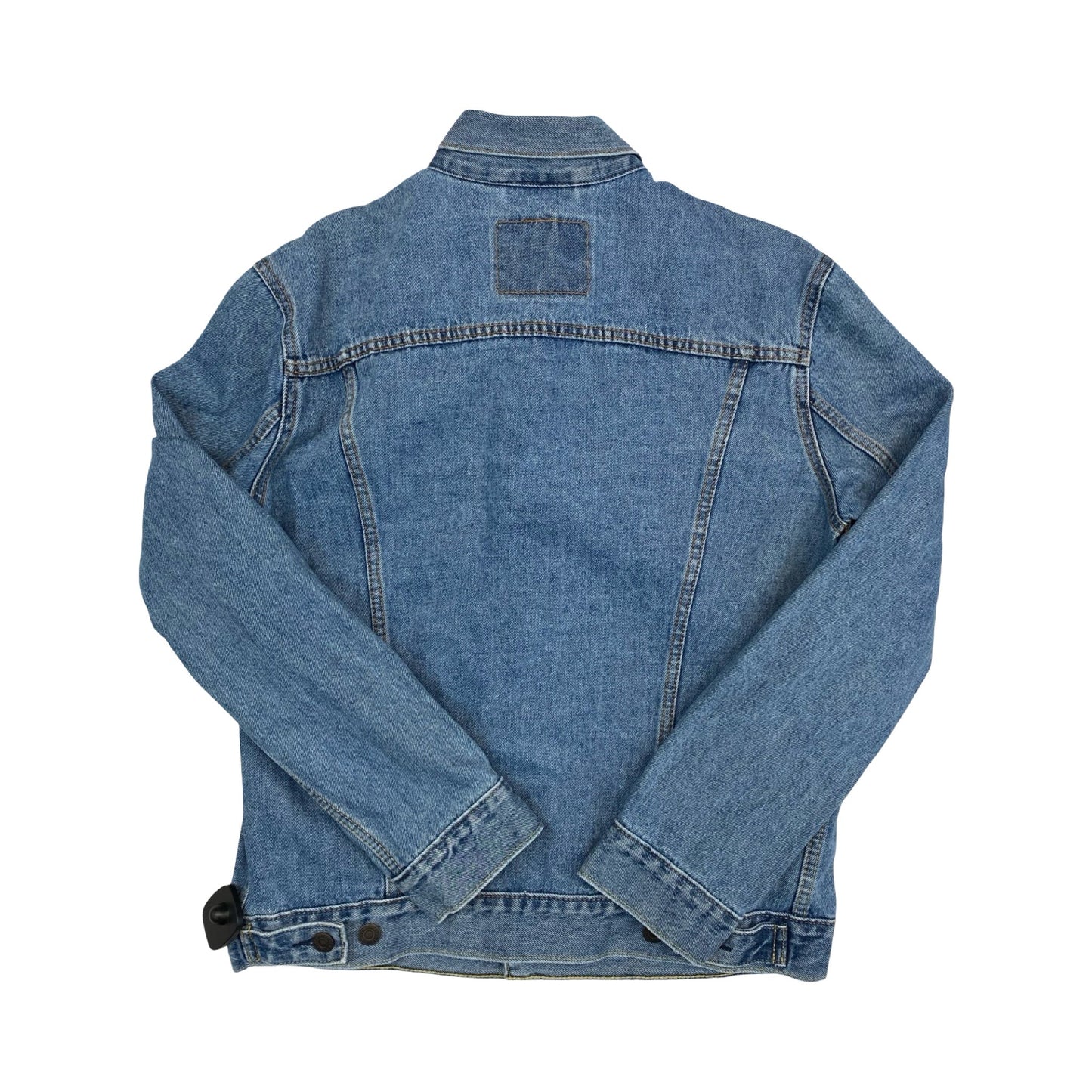 Jacket Denim By Levis In Blue Denim, Size:M
