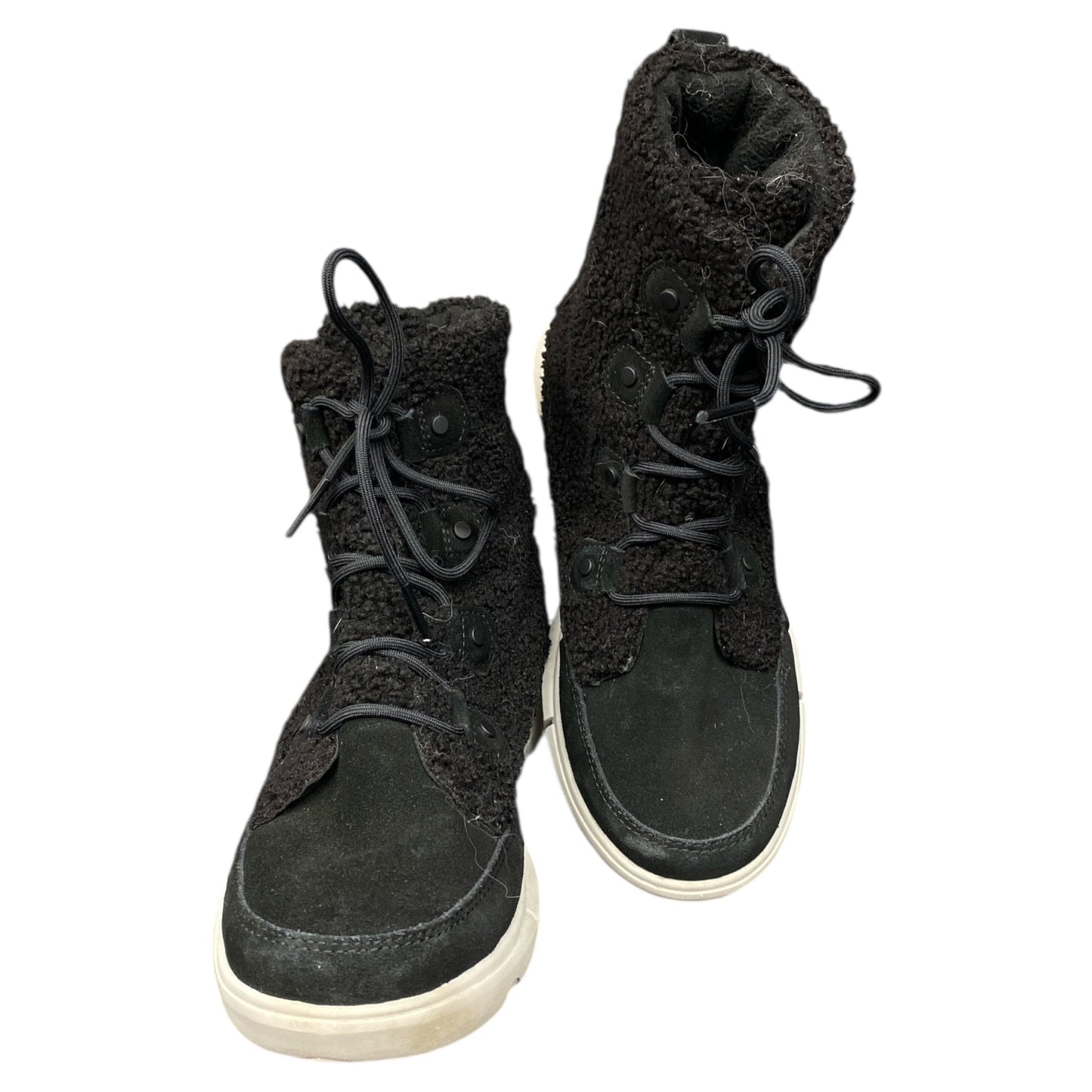 Boots Designer By Sorel In Black, Size:9.5