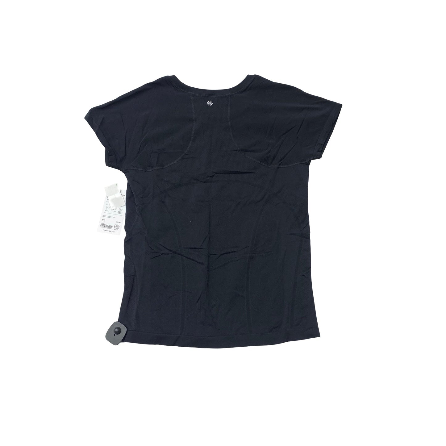 Athletic Top Ss By Athleta In Black, Size:Xl