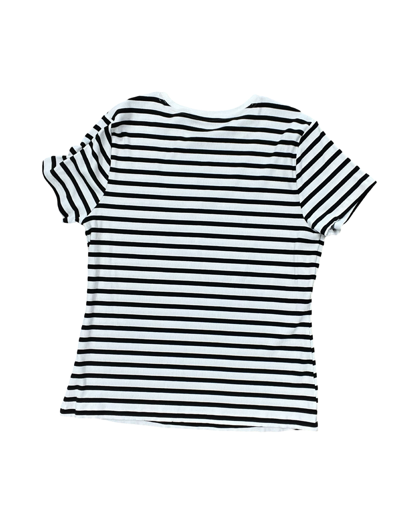 Top Ss By Nine West In Black & Cream, Size:Xl