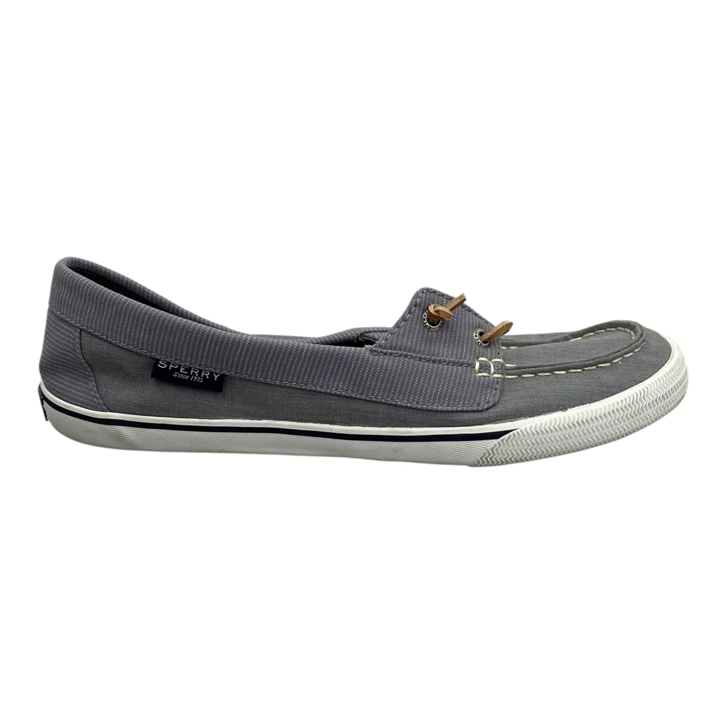 Shoes Flats By Sperry In Grey, Size:10