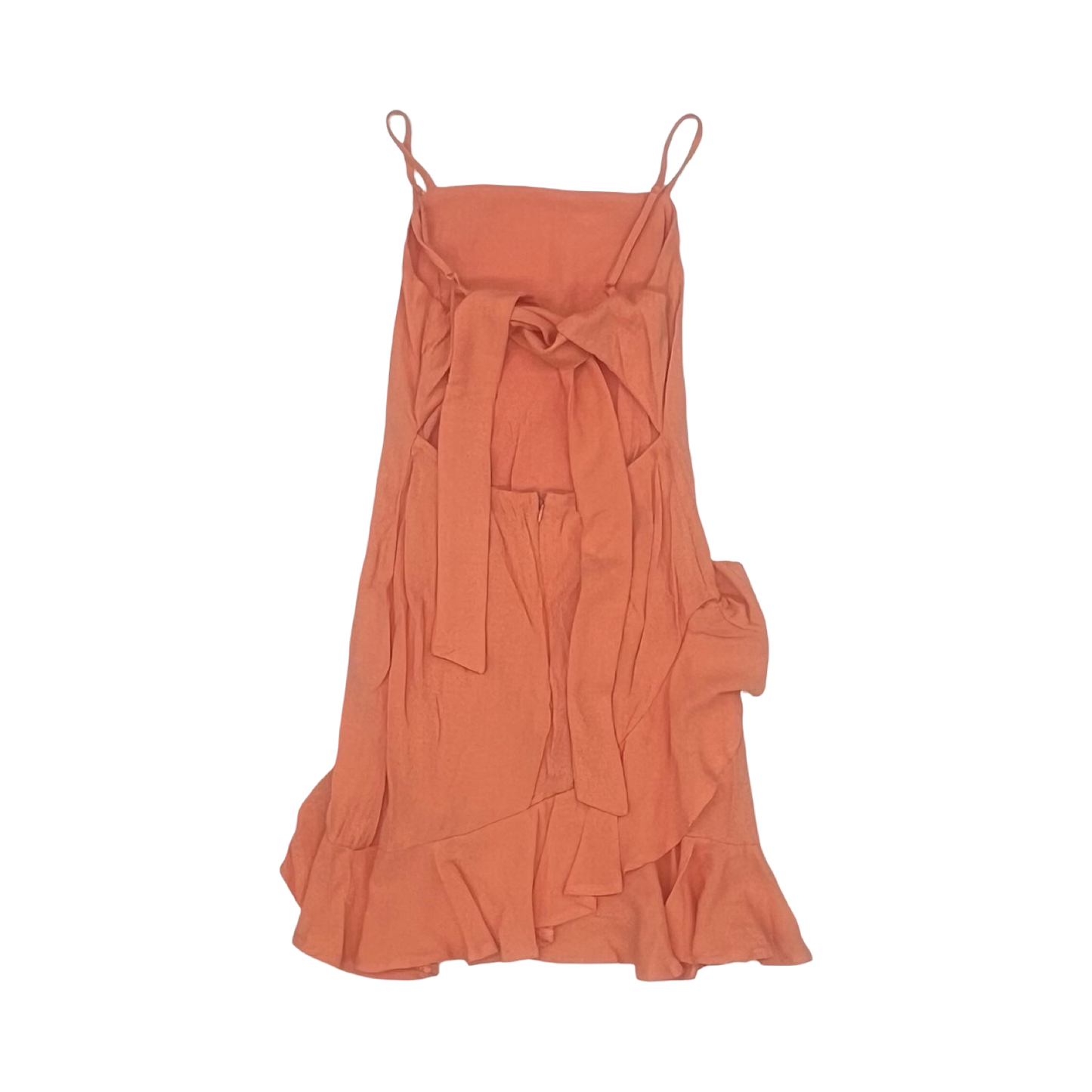 Dress Casual Short By Mi Ami In Orange, Size:S