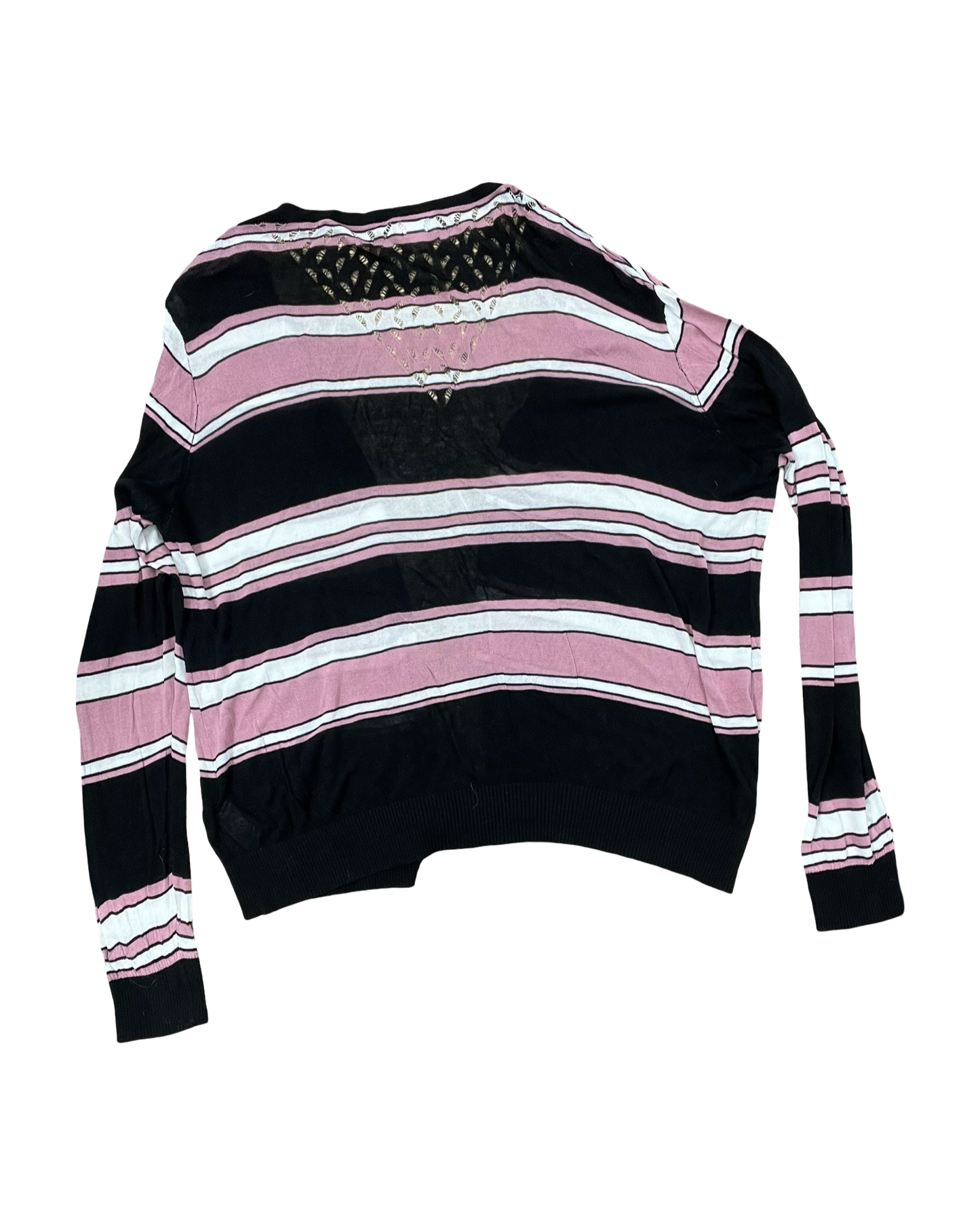 Cardigan By Lularoe In Black & Pink, Size:3X