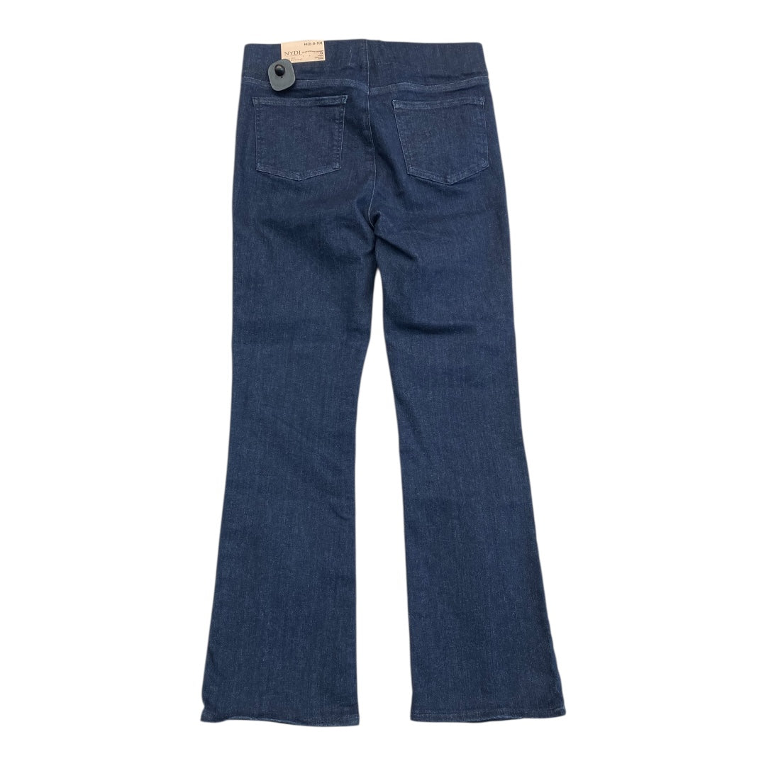 Jeans Boot Cut By Not Your Daughters Jeans In Blue Denim, Size:M
