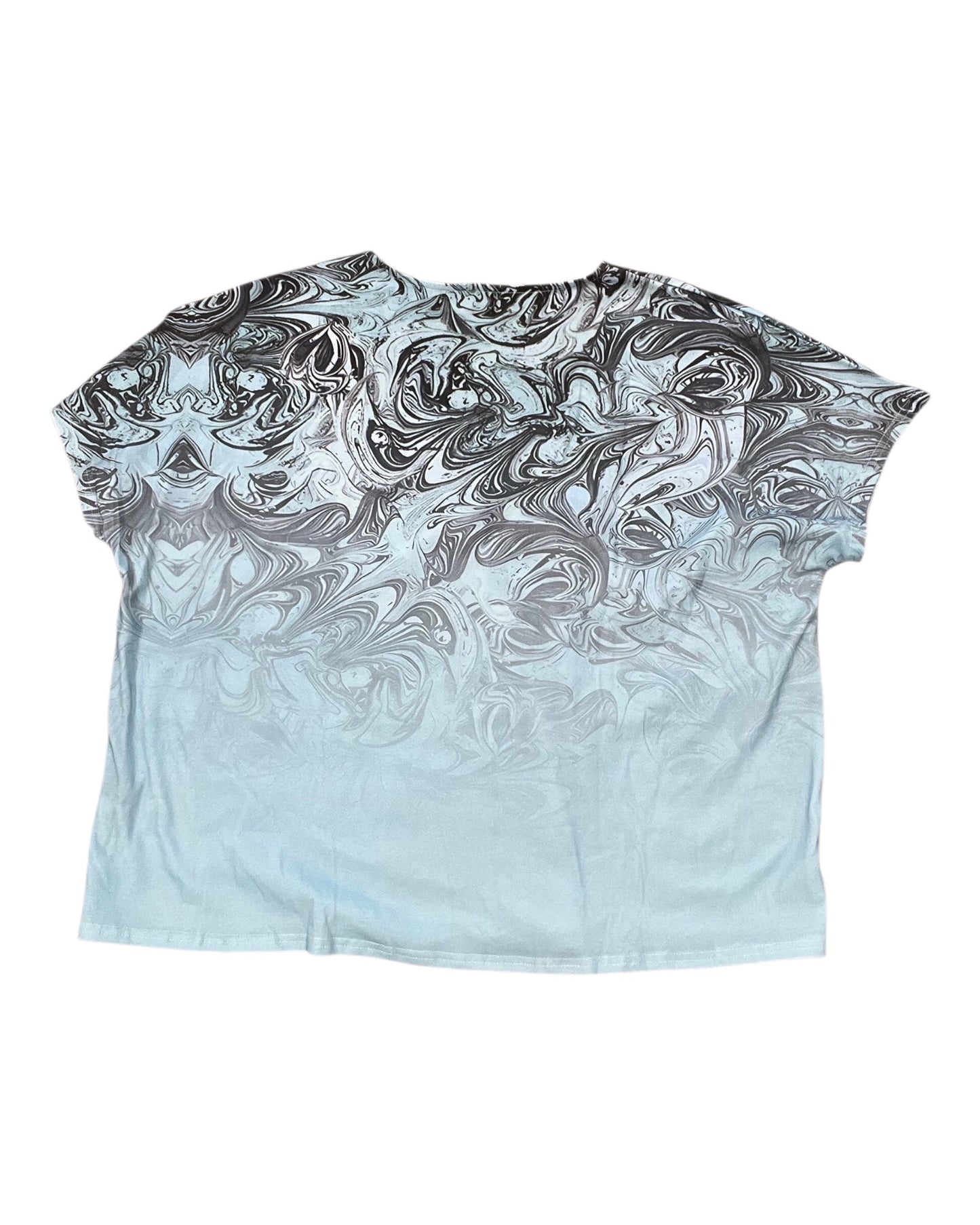 Top Ss By Clothes Mentor In Blue, Size:2X