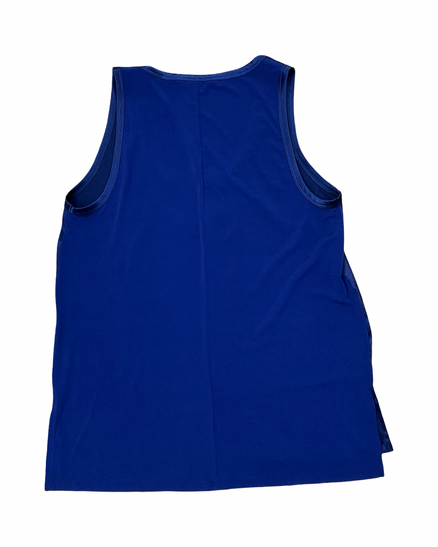 Top Sleeveless By Banana Republic In Blue, Size:M