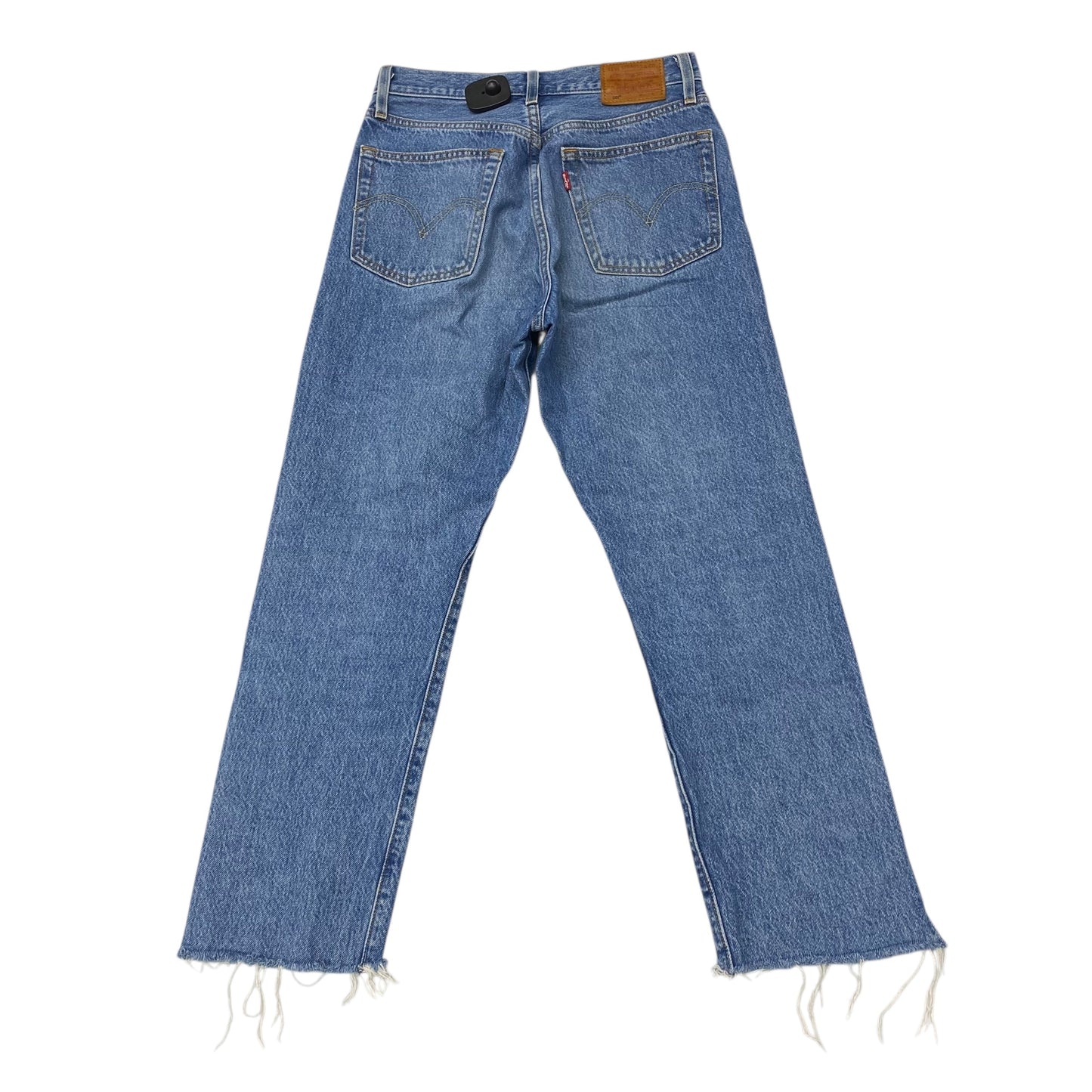 Jeans Straight By Levis In Blue Denim, Size:0