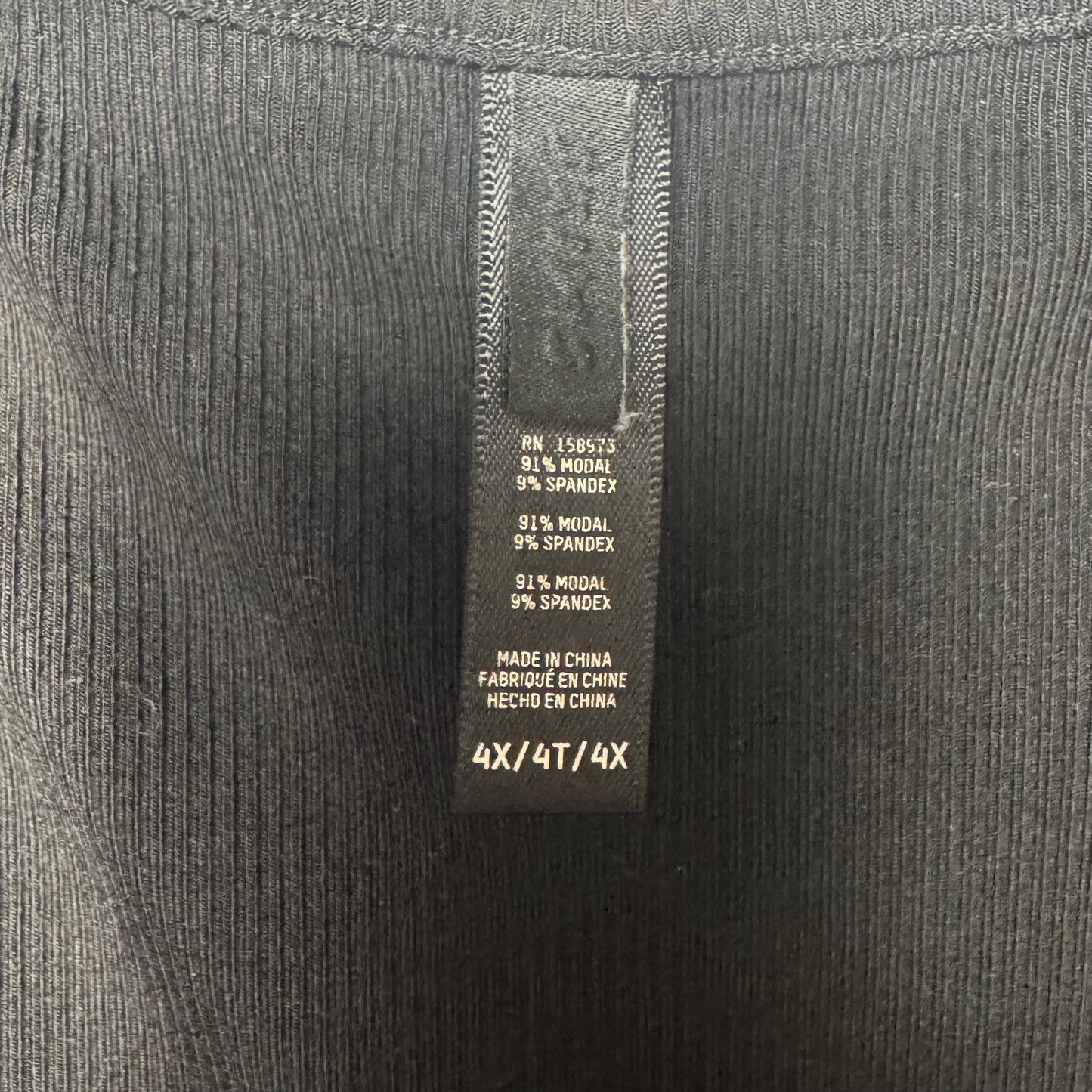 Dress Casual Maxi By Skims In Black, Size: 4x