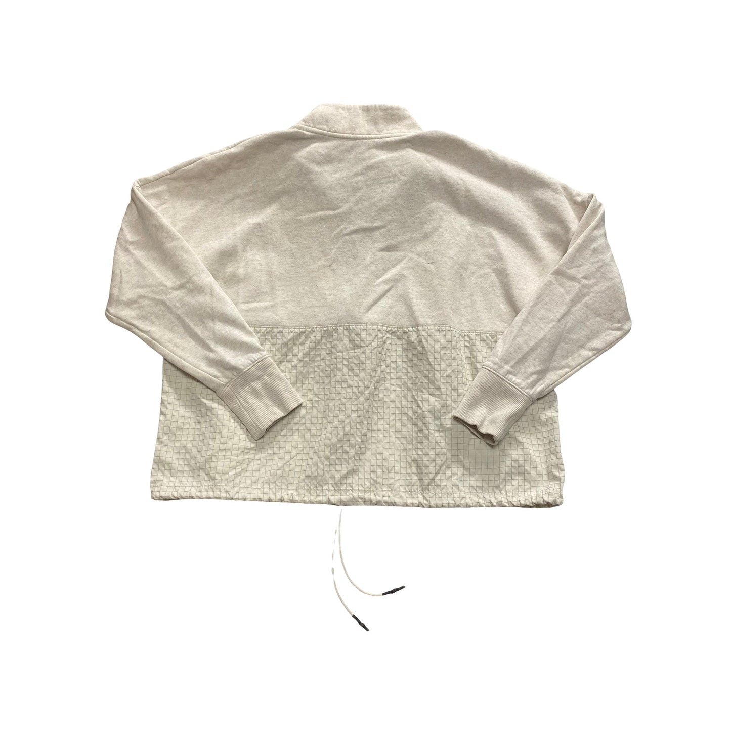 Athletic Sweatshirt Crewneck By Under Armour In Cream, Size:L