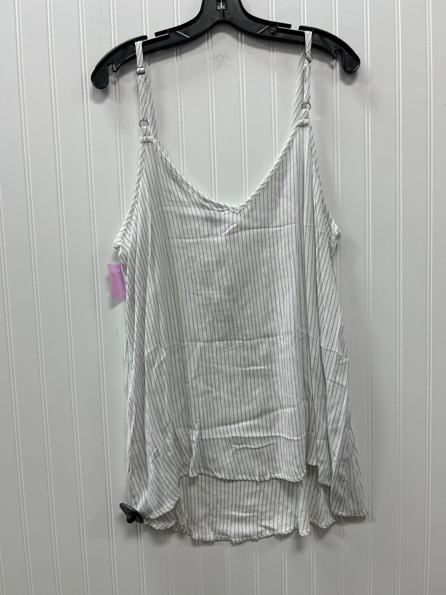Top Sleeveless By Torrid In White, Size:2X NWT