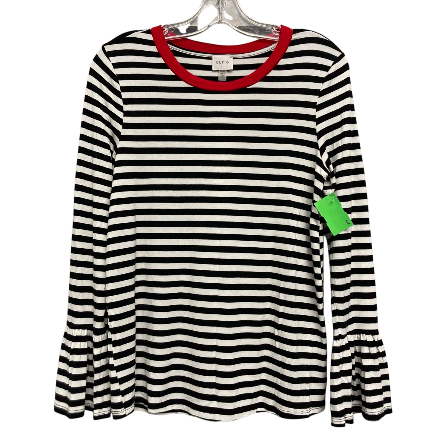 Top Ls By Cupio In Striped Pattern, Size:M
