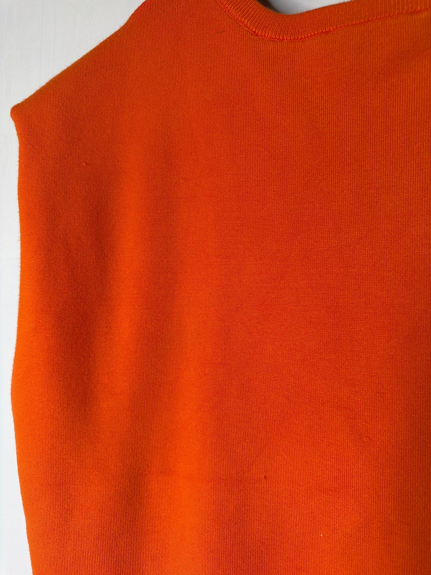 Vest Sweater By Express In Orange, Size: Xl