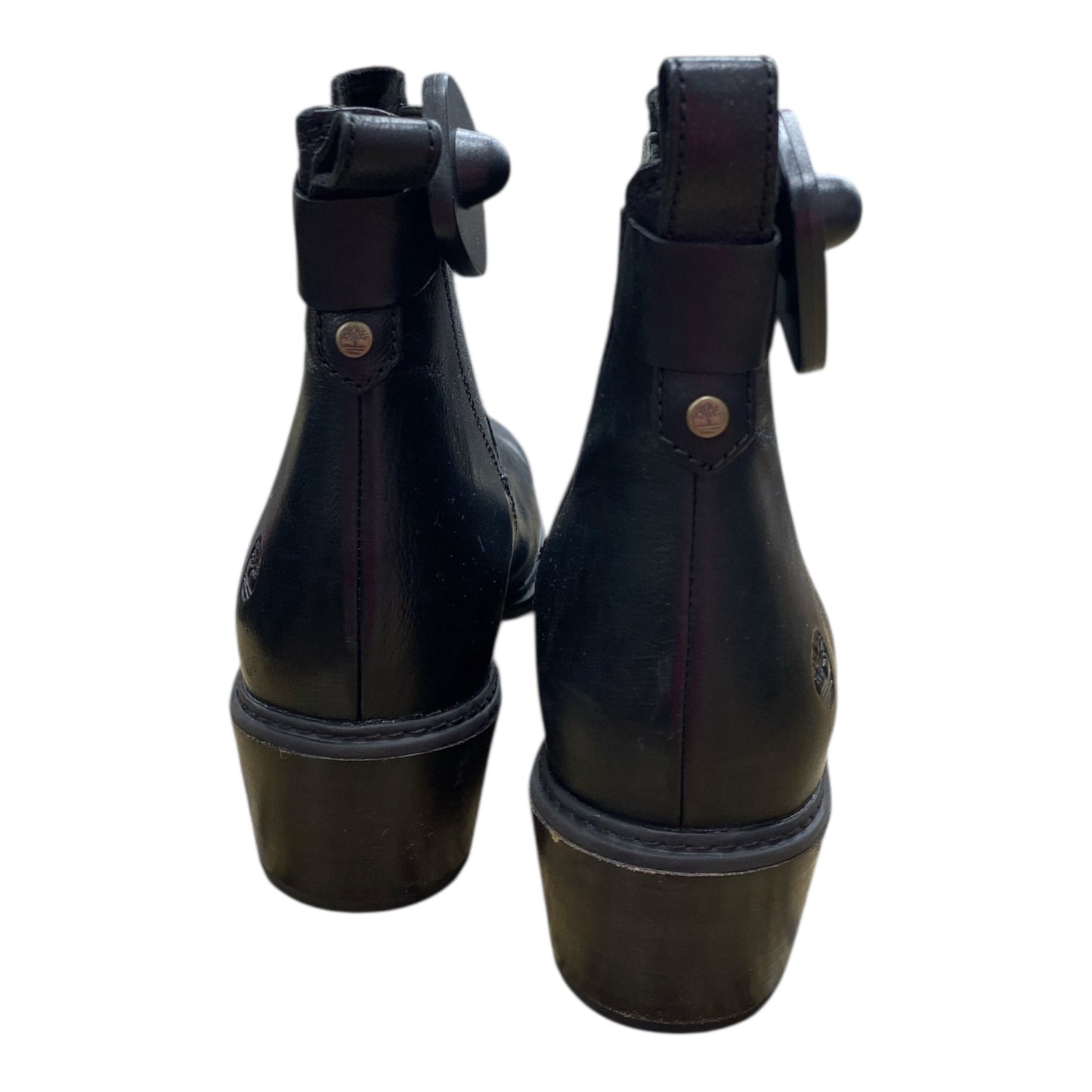 Boots Ankle Heels By Timberland In Black, Size:11