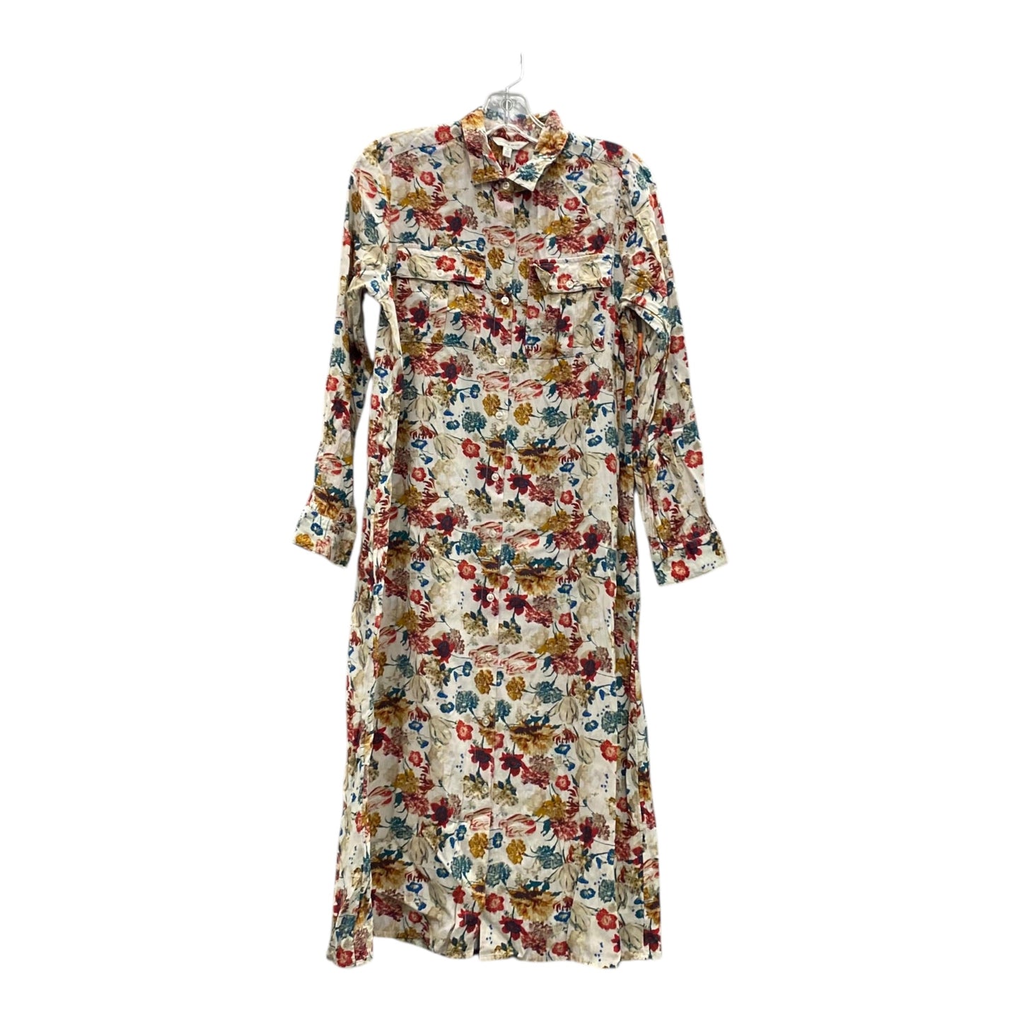 Dress Casual Midi By Lucky Brand In Multi, Size:M