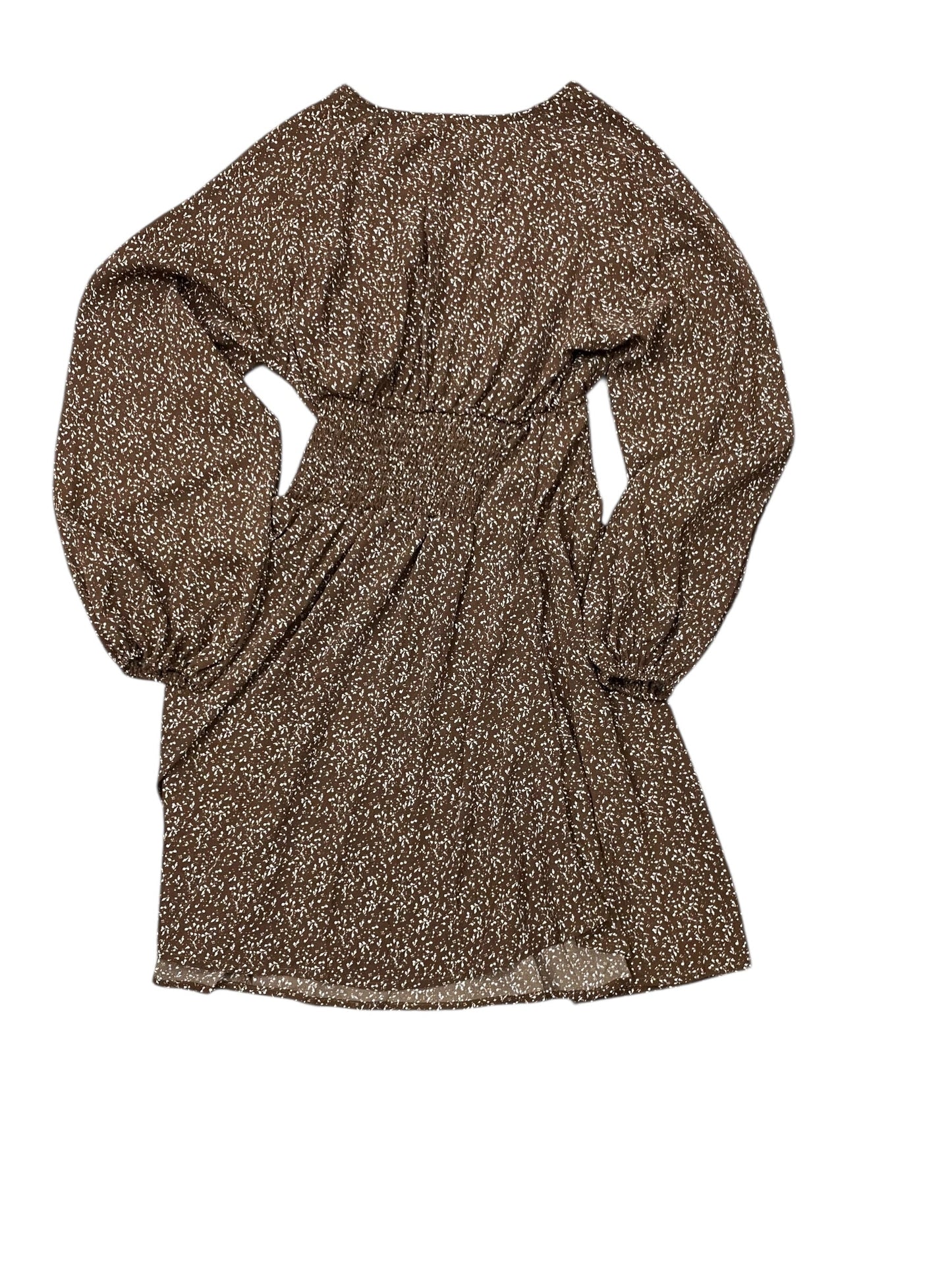 Dress Work By Clothes Mentor In Brown, Size:S