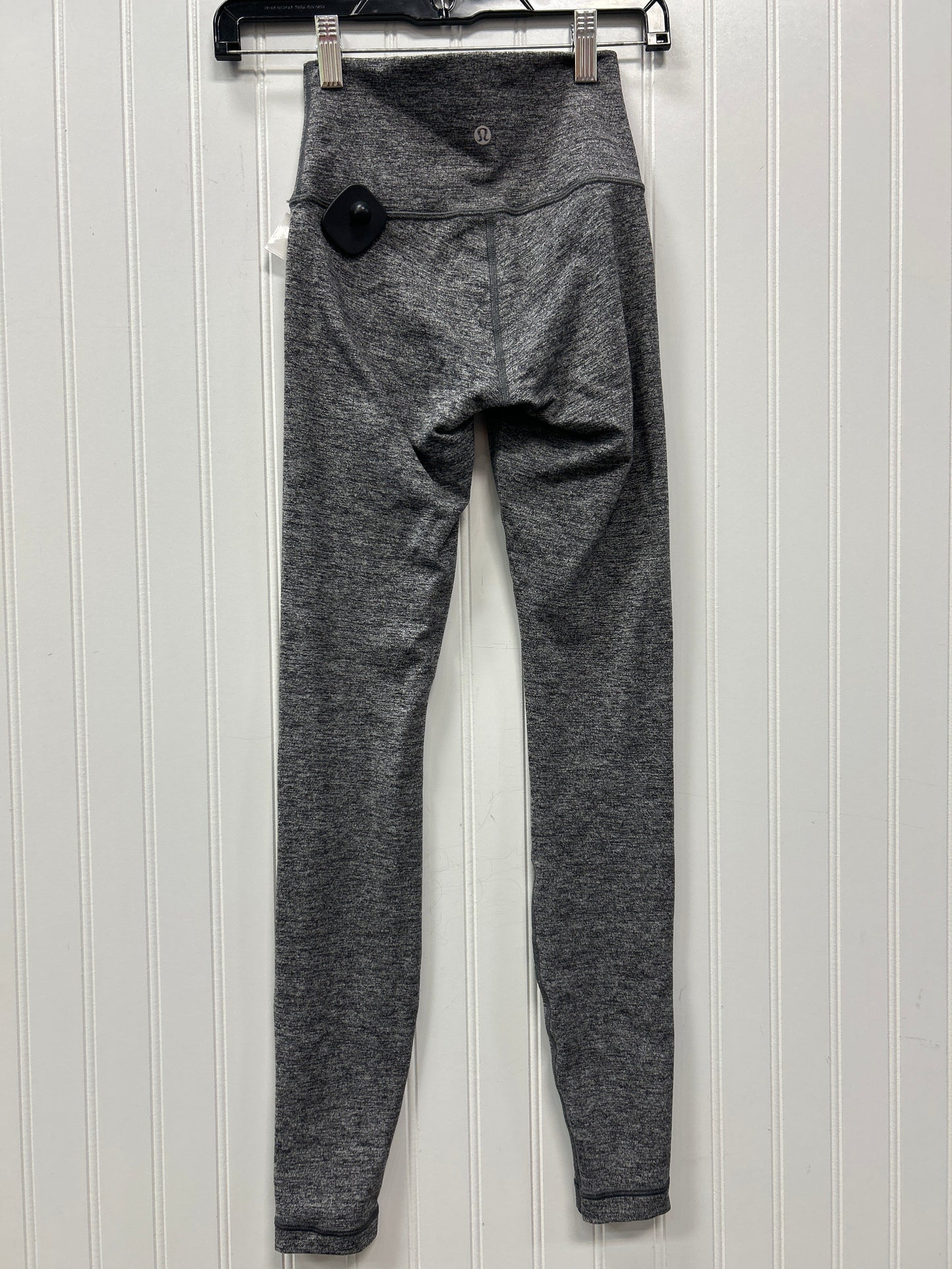 Athletic Leggings By Lululemon In Grey, Size:2