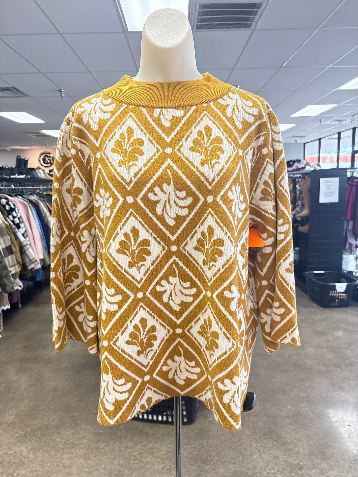 Sweater By Umgee In Yellow, Size:M