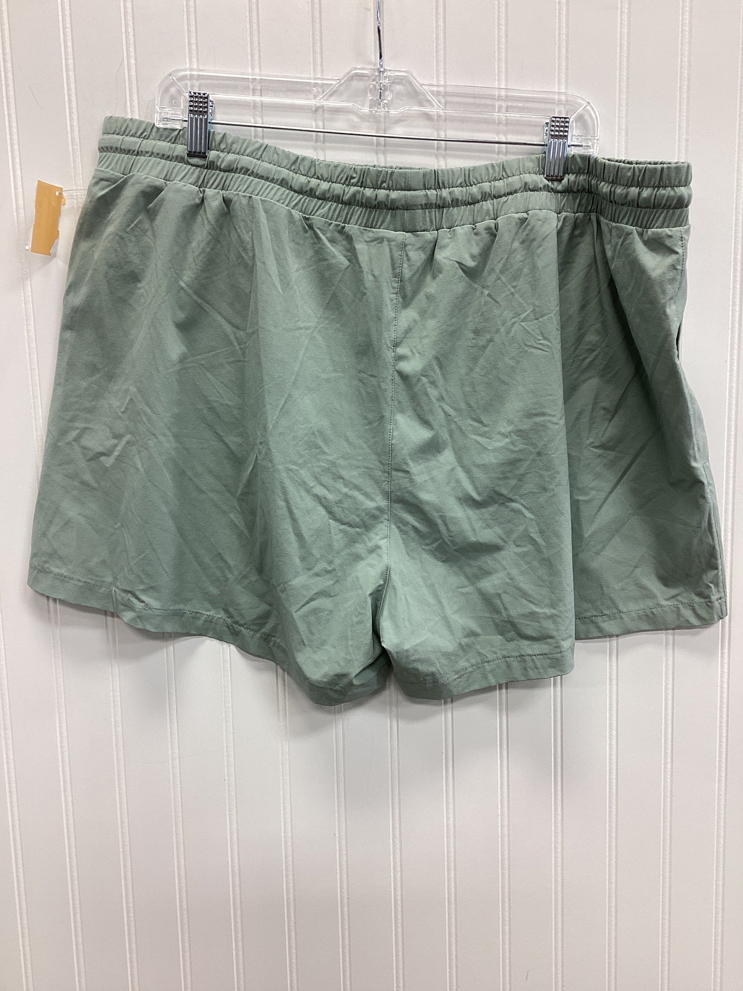 Athletic Shorts By Mono B In Blue, Size:3X