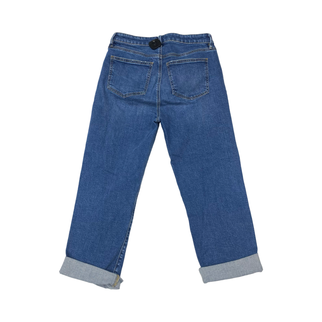 Jeans Straight By Ann Taylor In Blue, Size:6