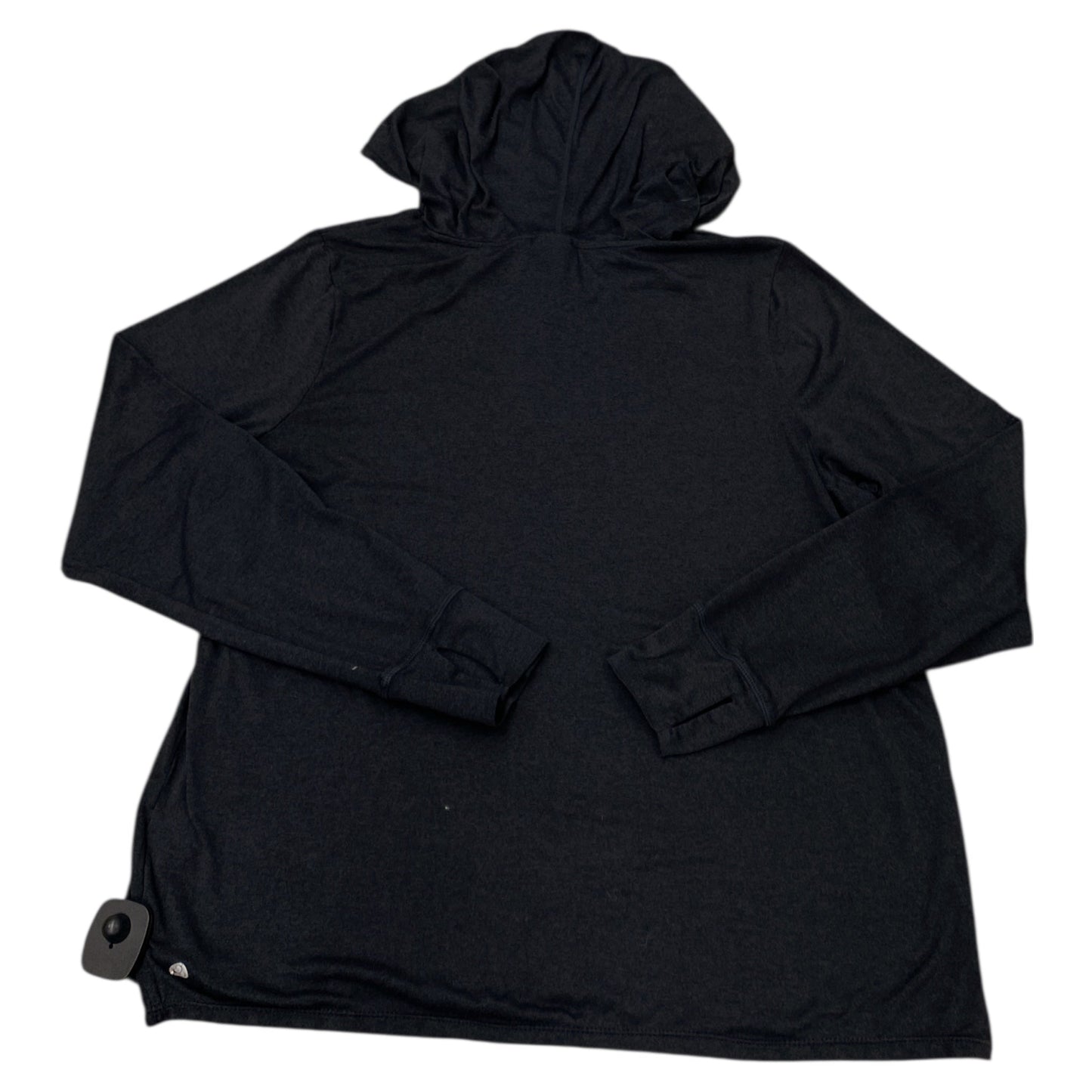 Athletic Top Ls Hoodie By Zella In Grey, Size:L