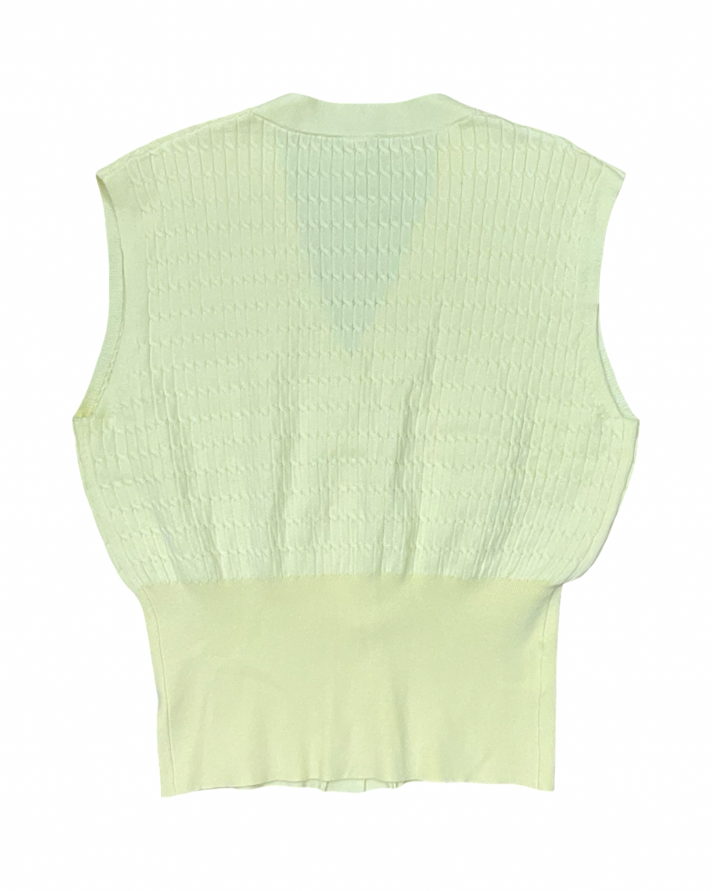 Top Sleeveless By Clothes Mentor In Yellow, Size:M
