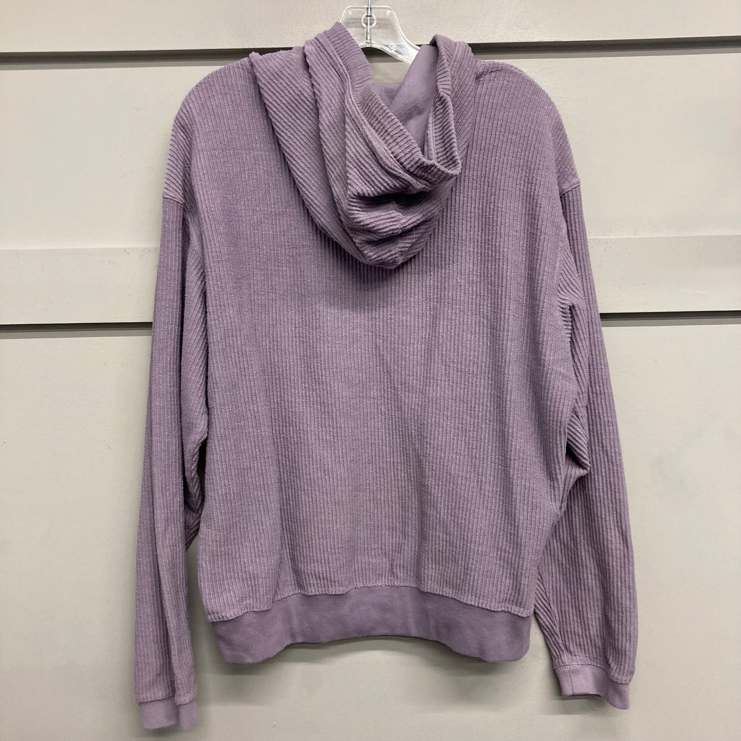 Sweatshirt Hoodie By Champion In Purple, Size:M