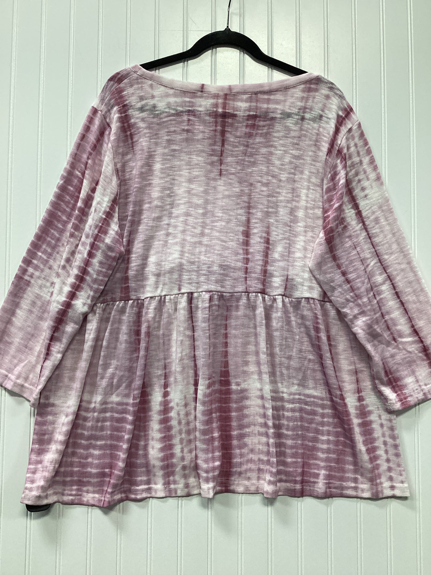 Top Ls By Simple In Pink, Size:2X