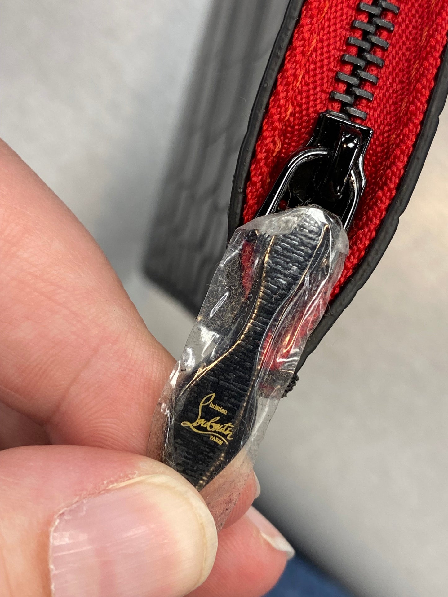 Handbag Luxury Designer By Christian Louboutin Size: Large