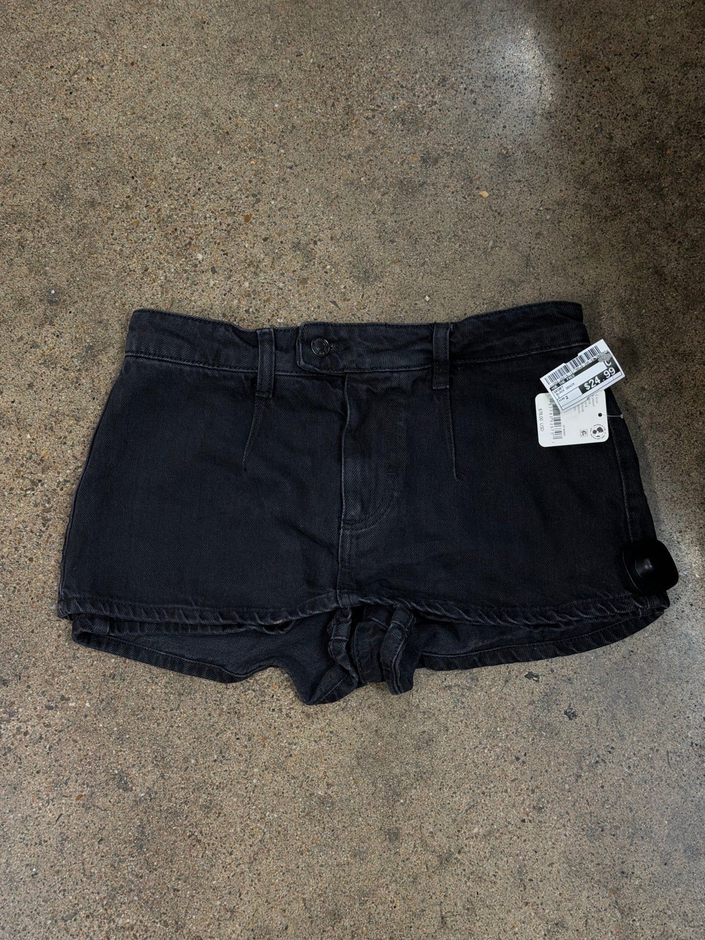 Skort By We The Free In Black Denim, Size:2