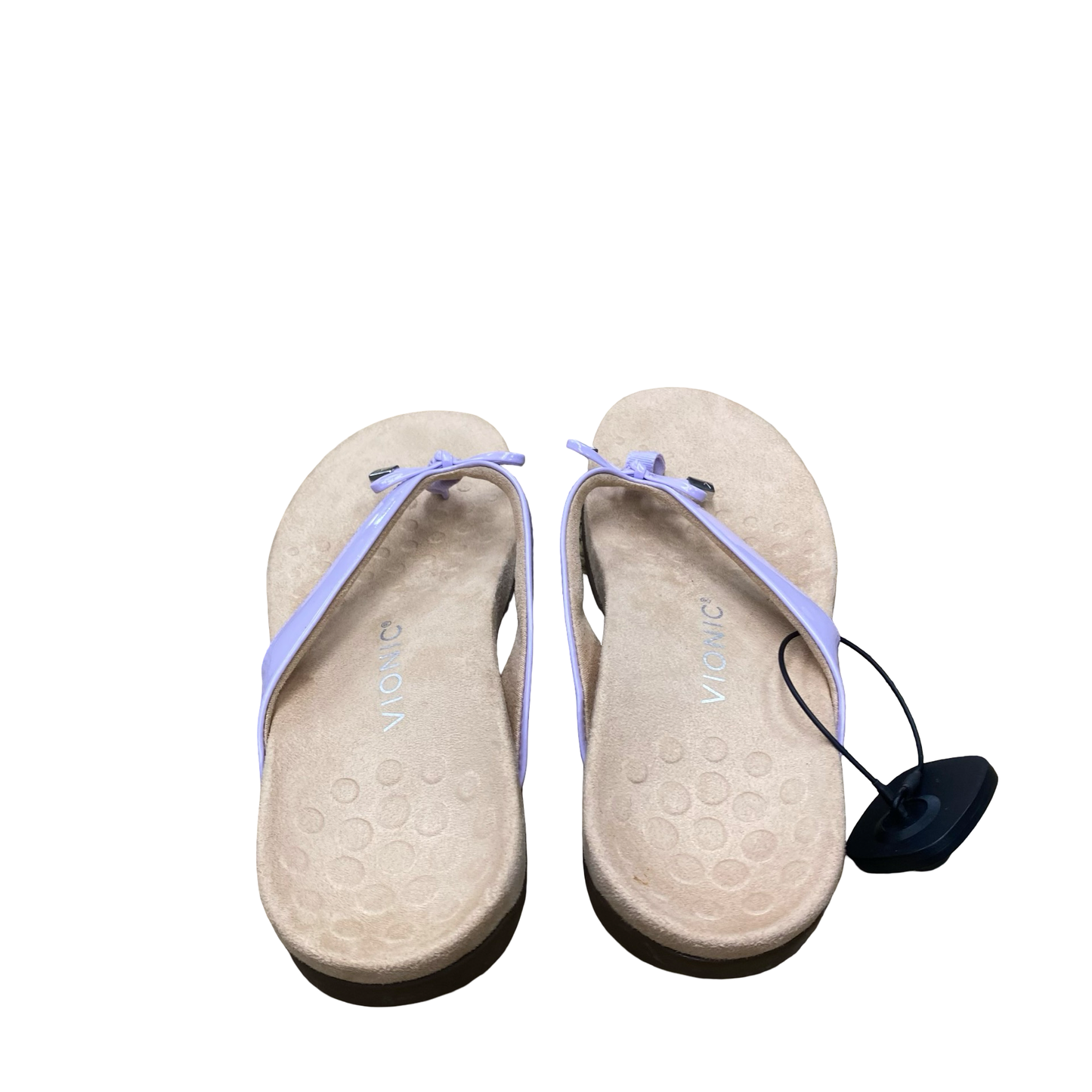 Sandals Flats By Vionic In Purple, Size:8.5