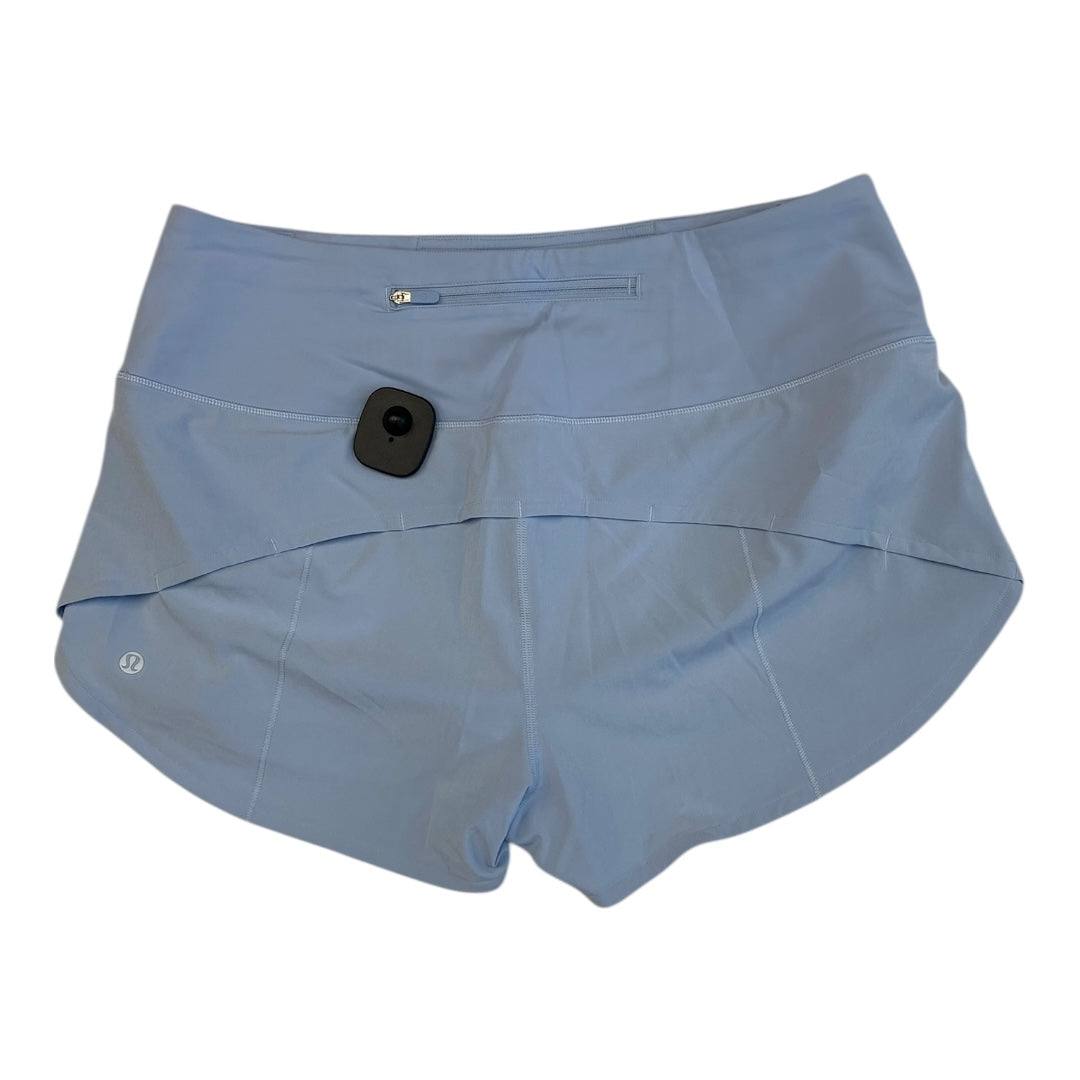 Athletic Shorts By Lululemon In Blue, Size:10