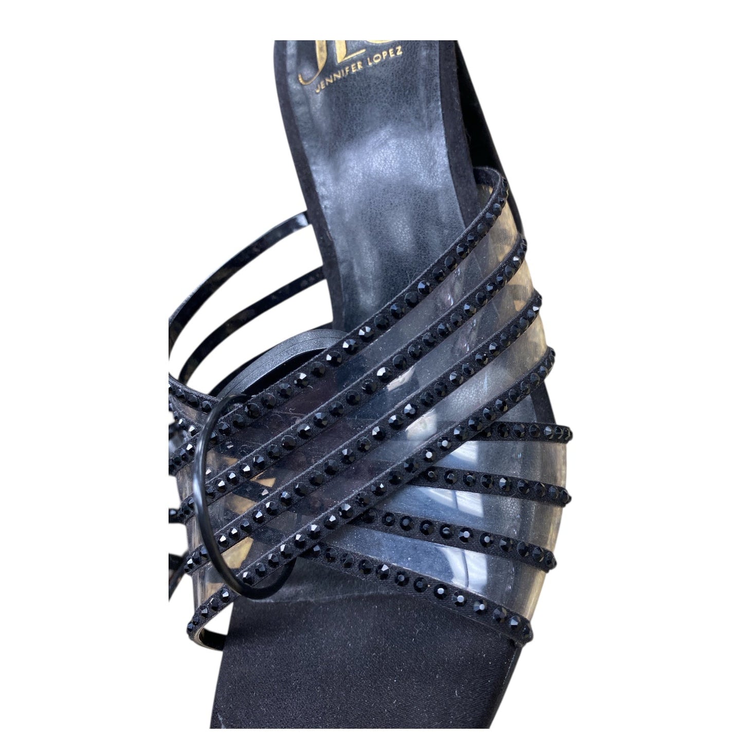 Sandals Heels Block By Cmc In Black, Size:6