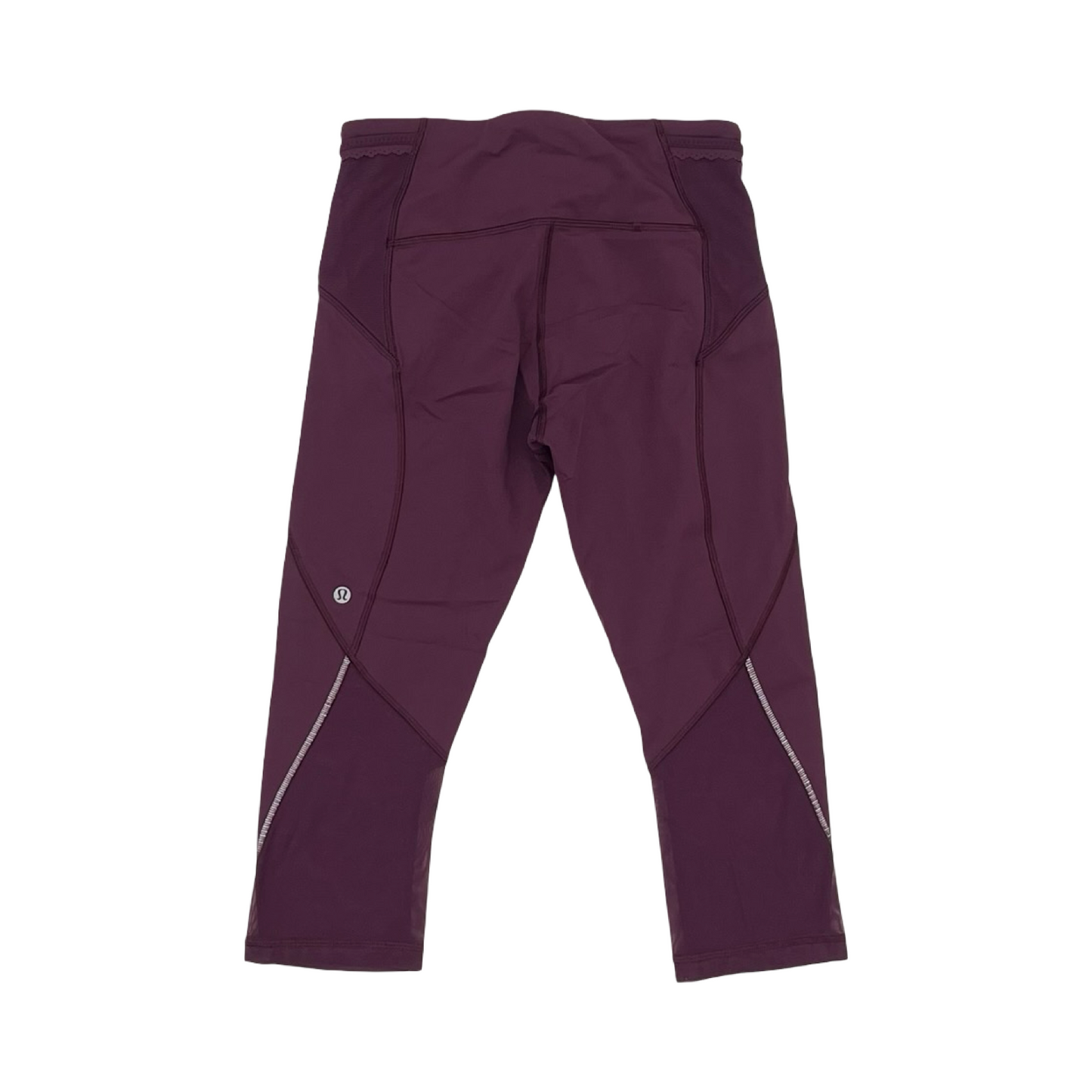 Athletic Leggings Capris By Lululemon In Purple, Size:S