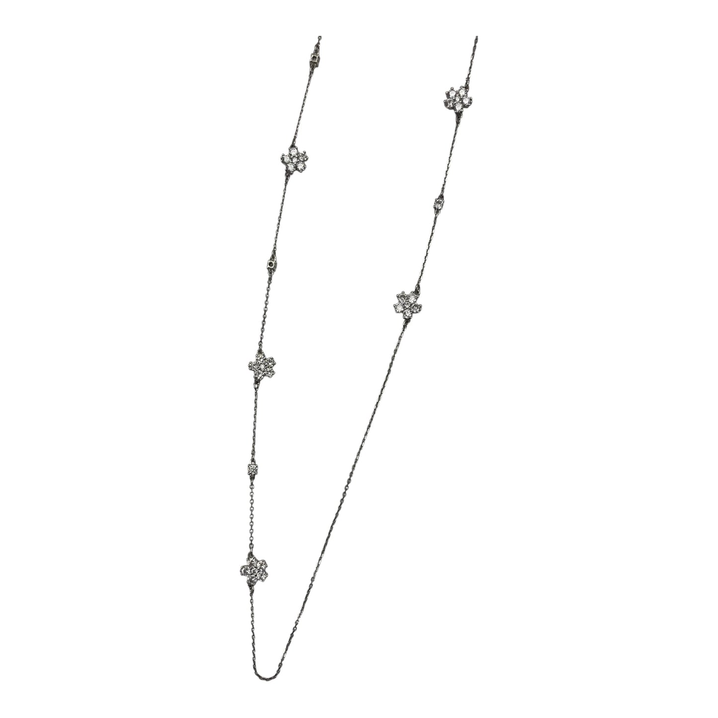 Necklace Designer By Kate Spade In Silver