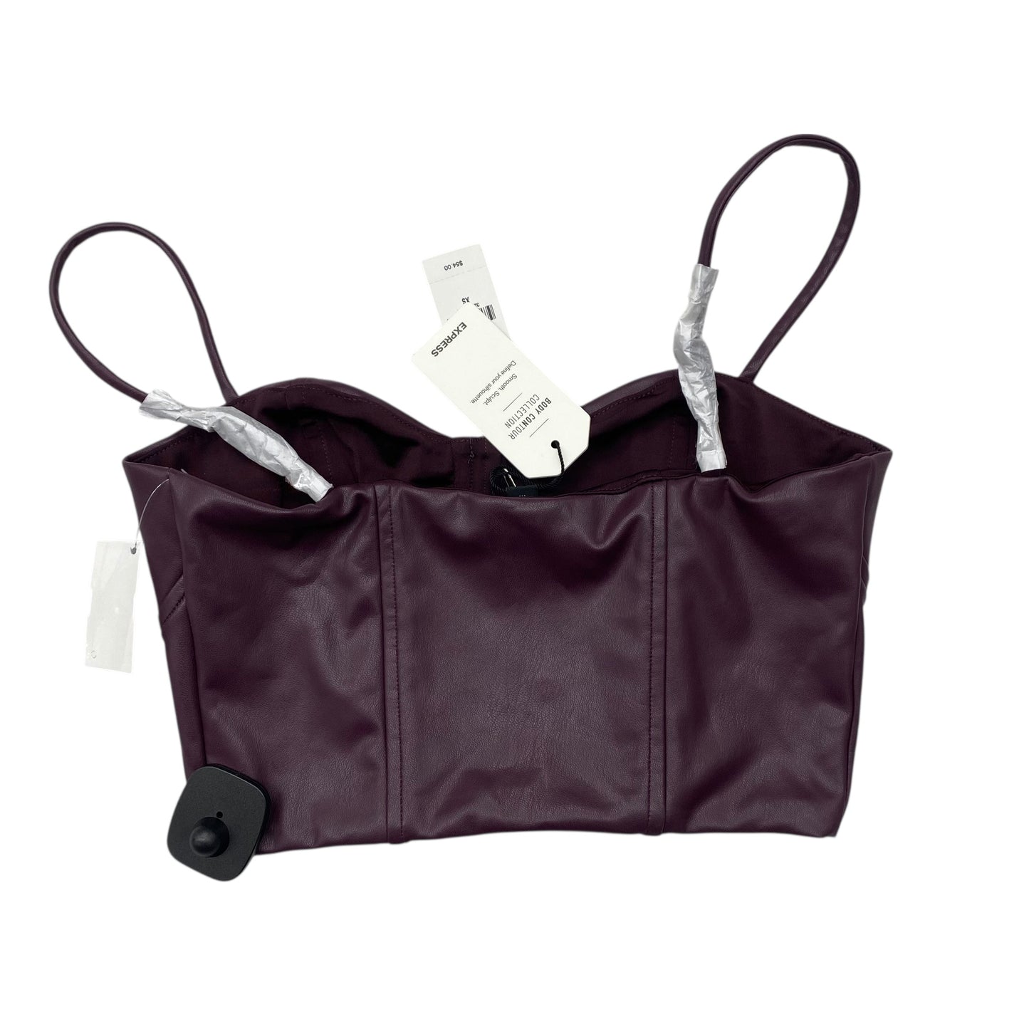 Top Sleeveless By Express In Purple, Size:Xs