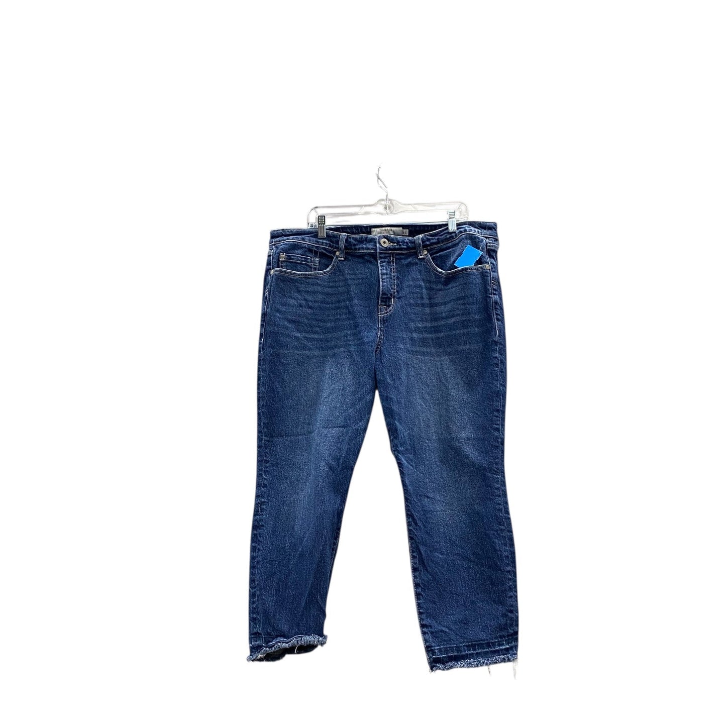 Jeans Crop By Torrid In Blue, Size:18