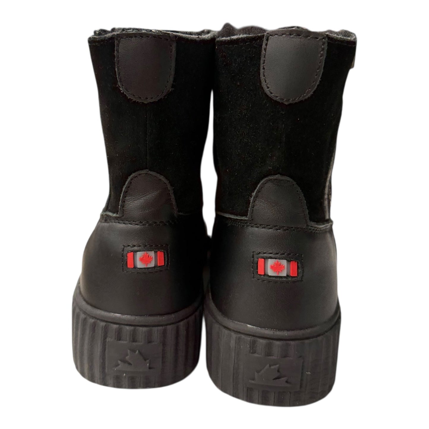 Boots Ankle Flats By Cmc In Black, Size:10