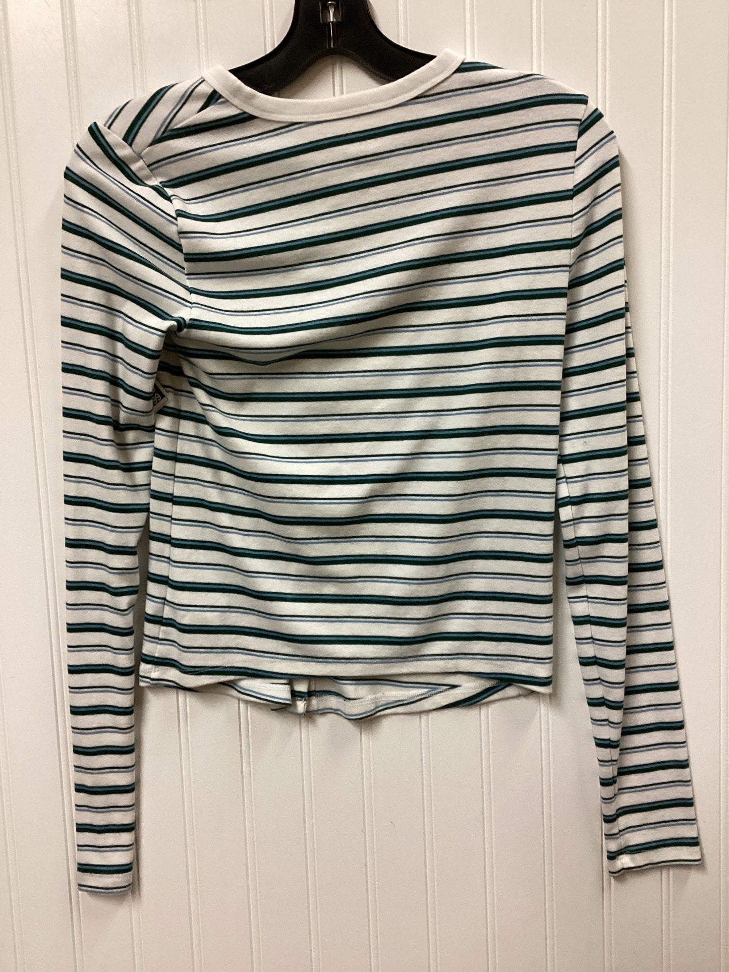 Blouse Ls By American Eagle In Striped Pattern, Size:S