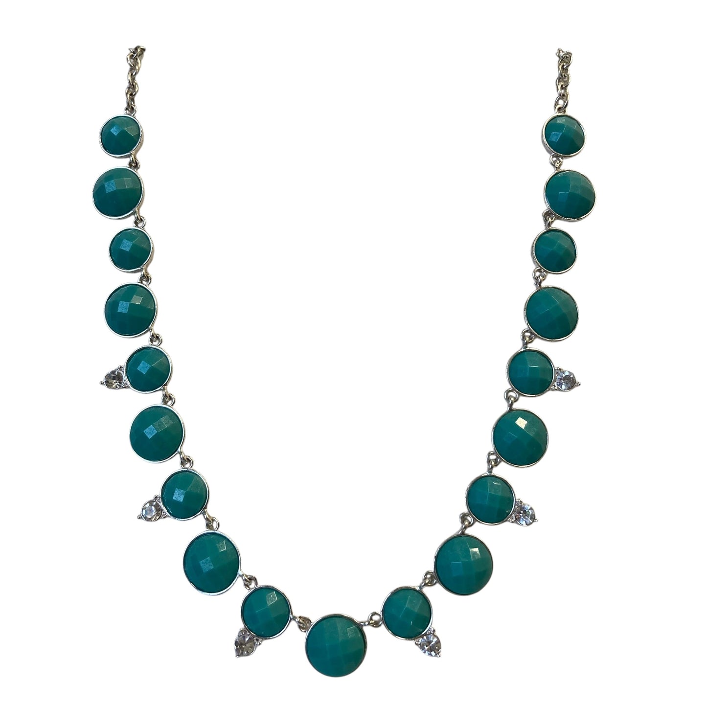 Necklace Other In Aqua