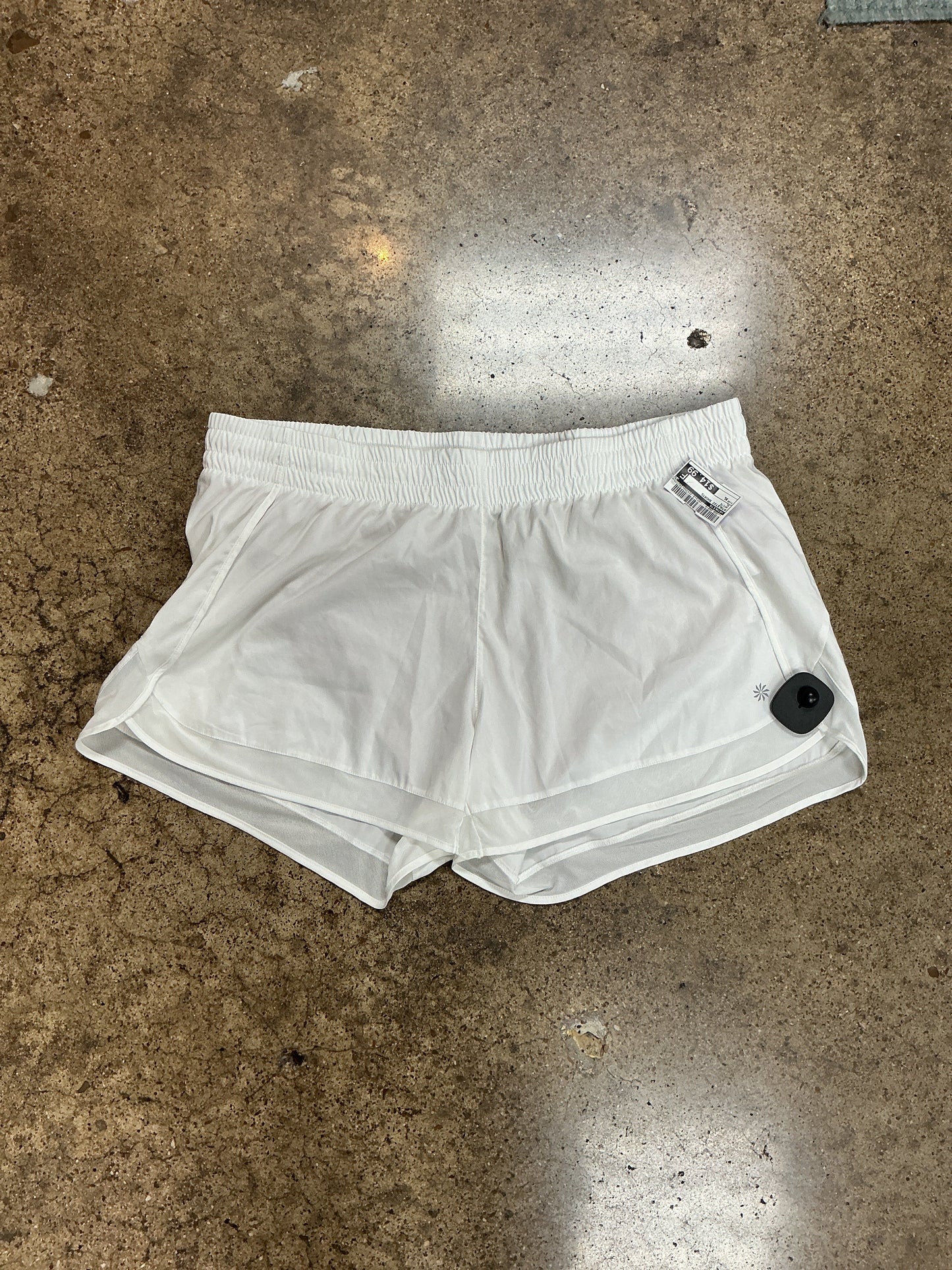 Athletic Shorts By Athleta In White, Size:Xl