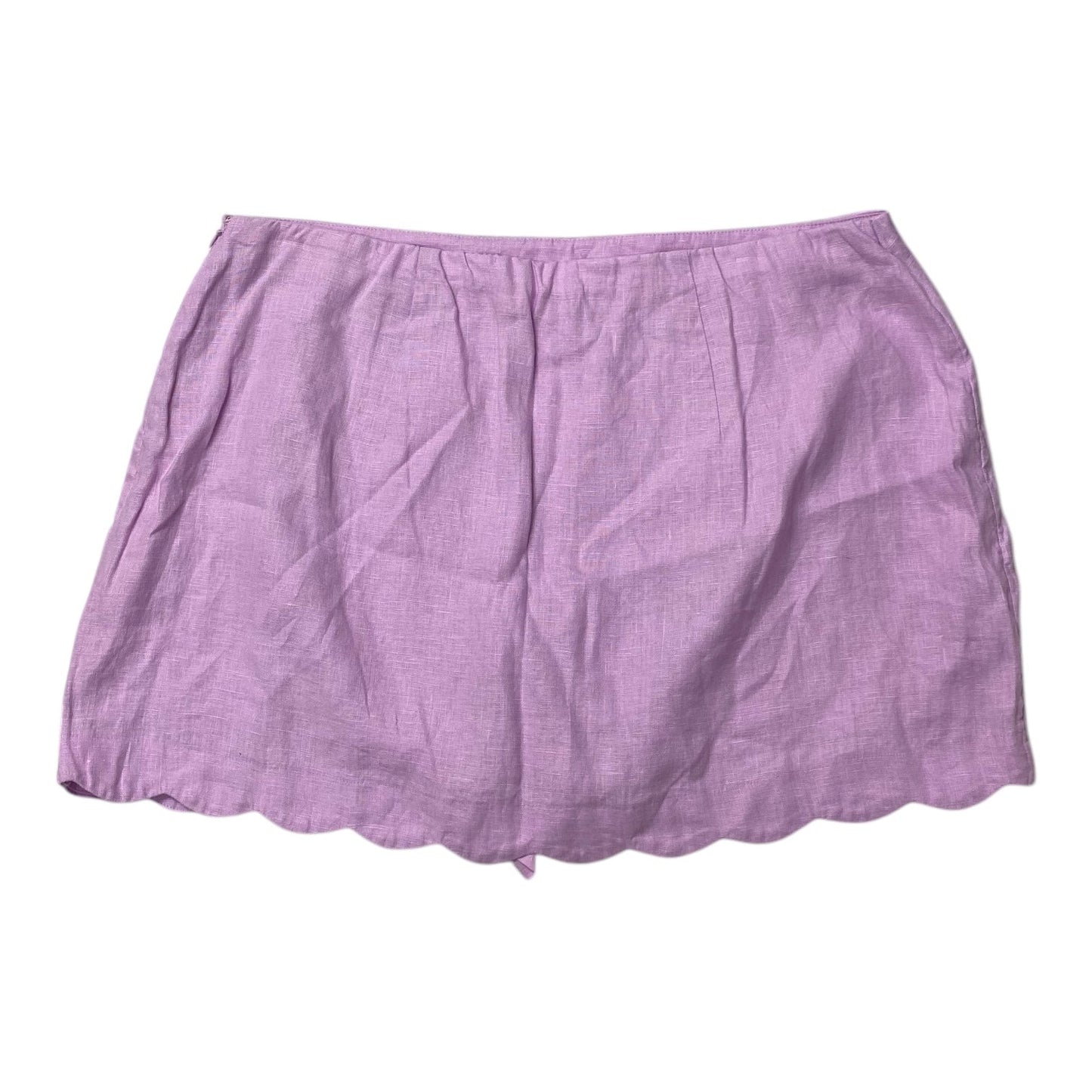 Skirt Mini & Short By Abercrombie And Fitch In Purple, Size:Xl